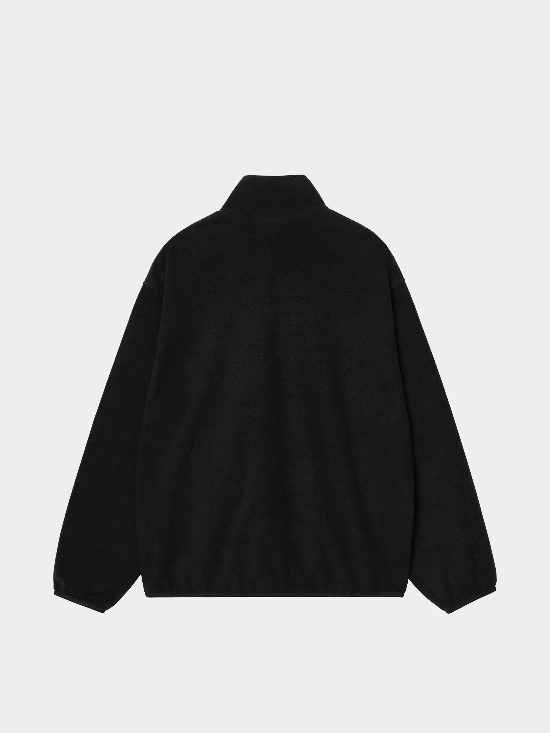 Pentru bărbați Hanorac din fleece Carhartt WIP Edmore Half Zip (black/white)