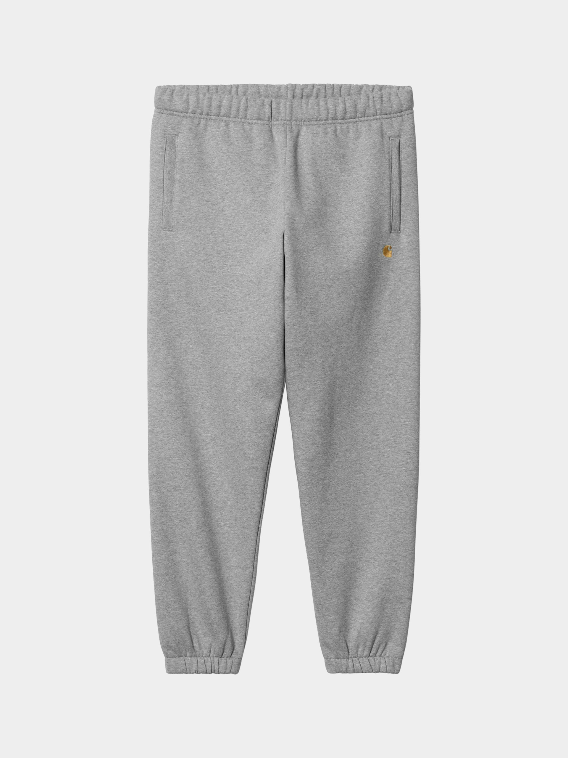 Pantaloni Carhartt WIP Chase (grey heather/gold)