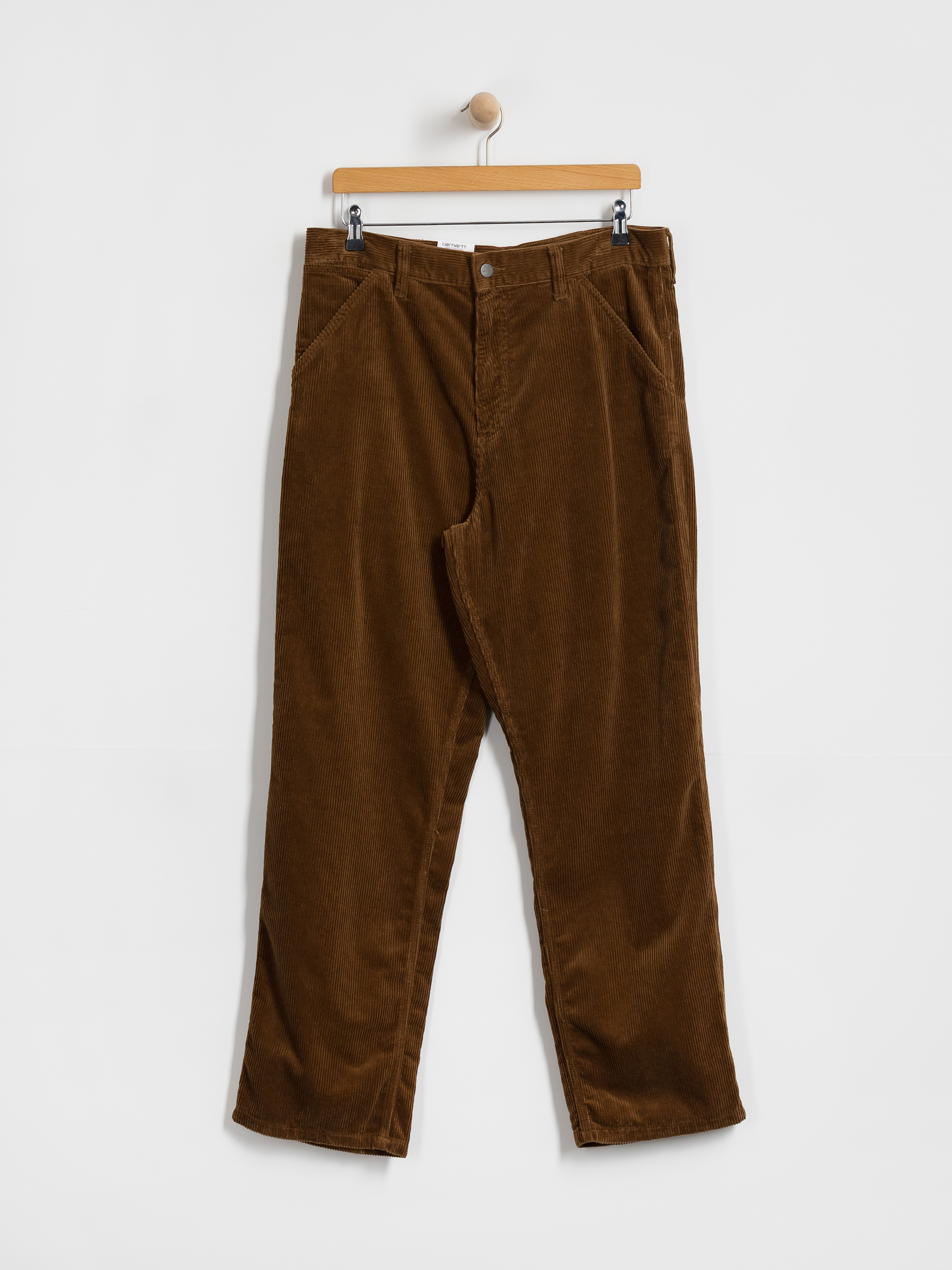 Pantaloni Carhartt WIP Simple (wip h brown/rinsed)