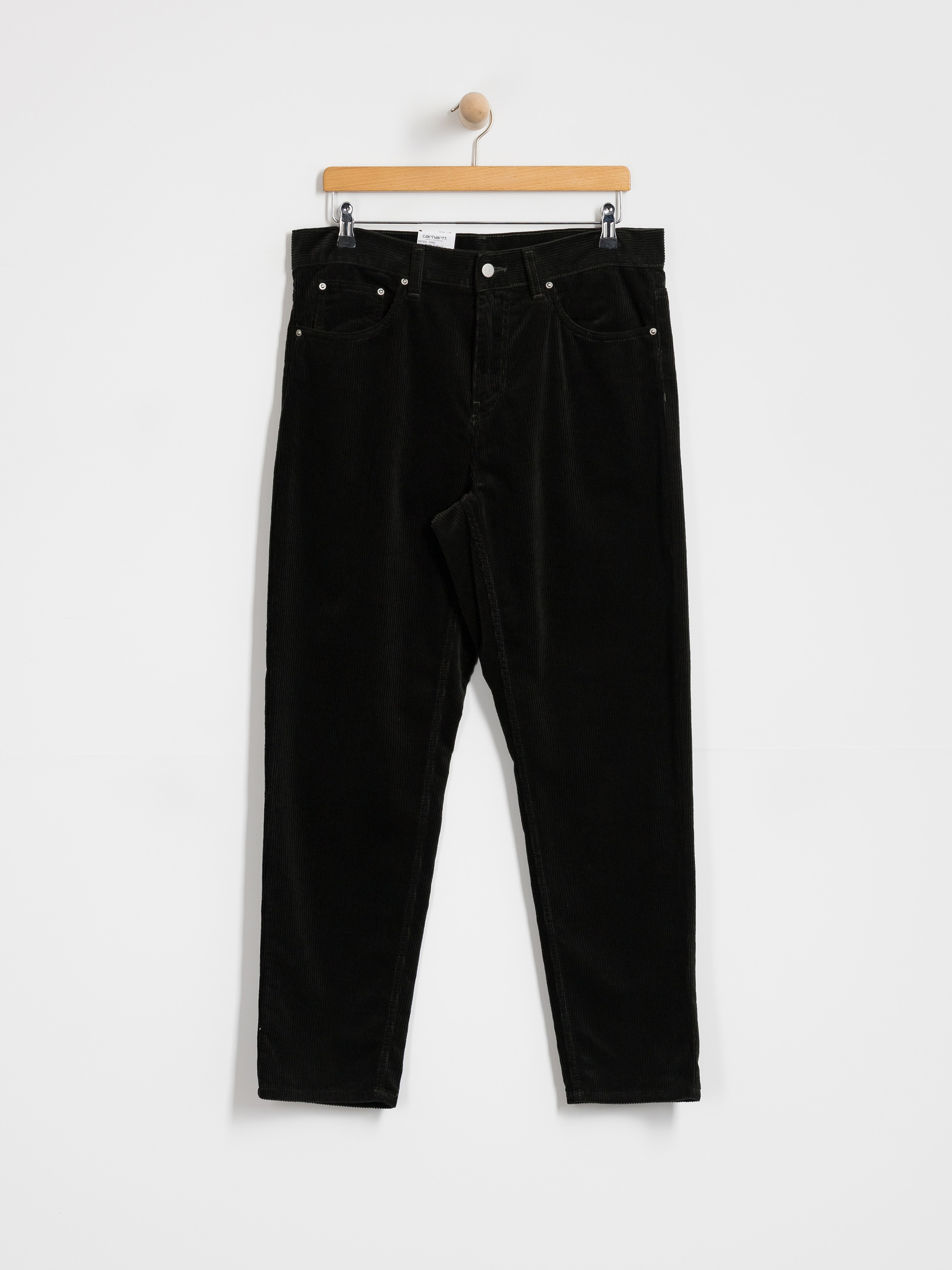 Pantaloni Carhartt WIP Newel (raven/rinsed)