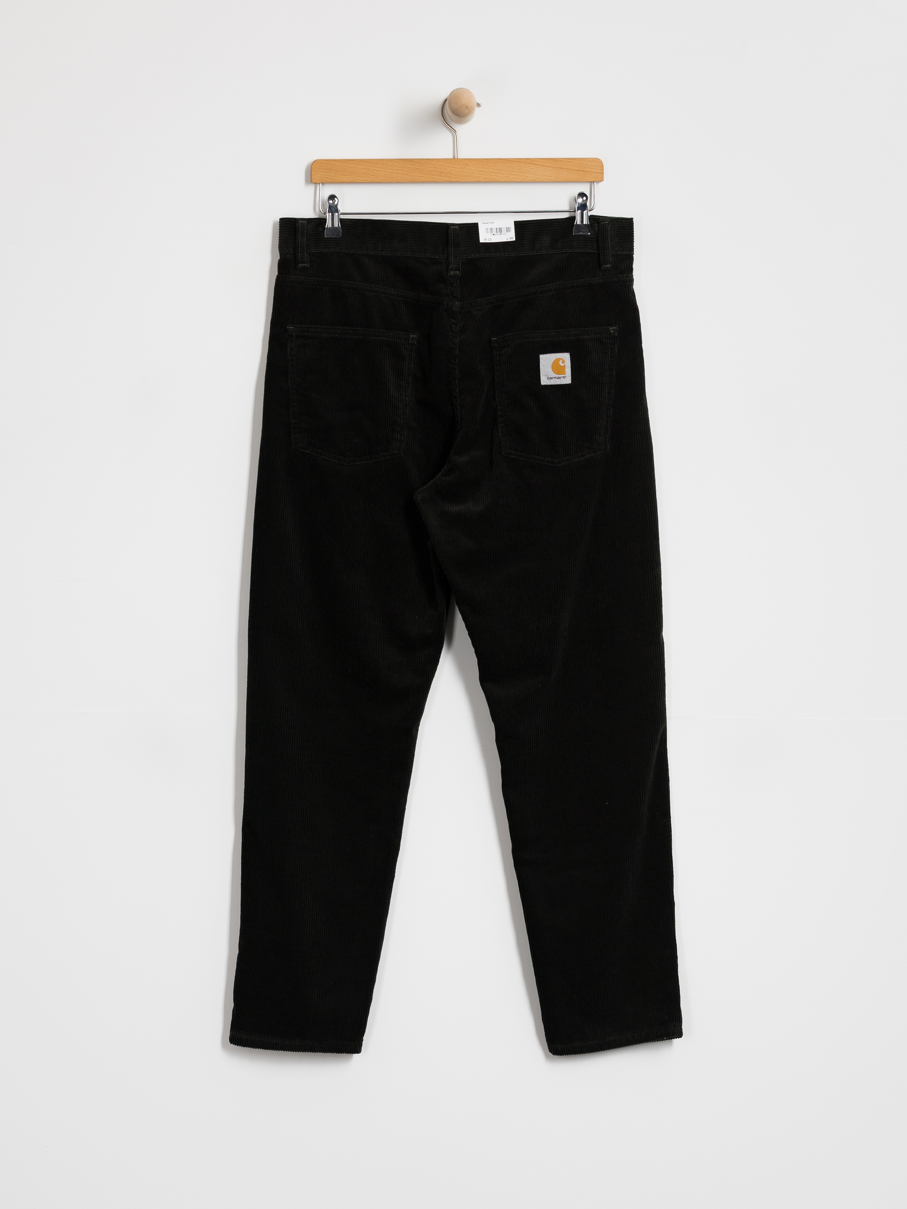 Pantaloni Carhartt WIP Newel (raven/rinsed)