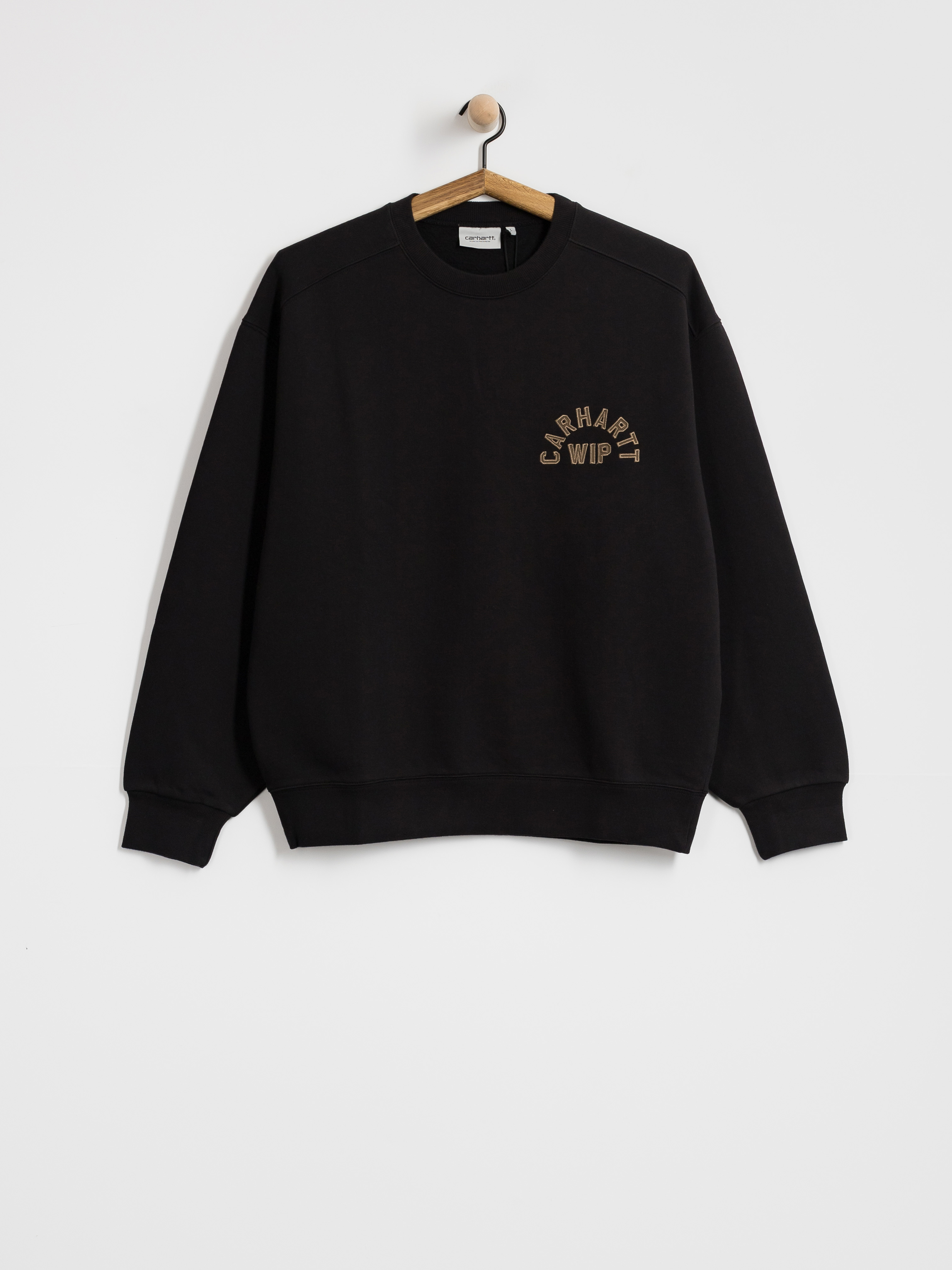 Hanorac Carhartt WIP Arch Script (black/hamilton brown/stone washed)