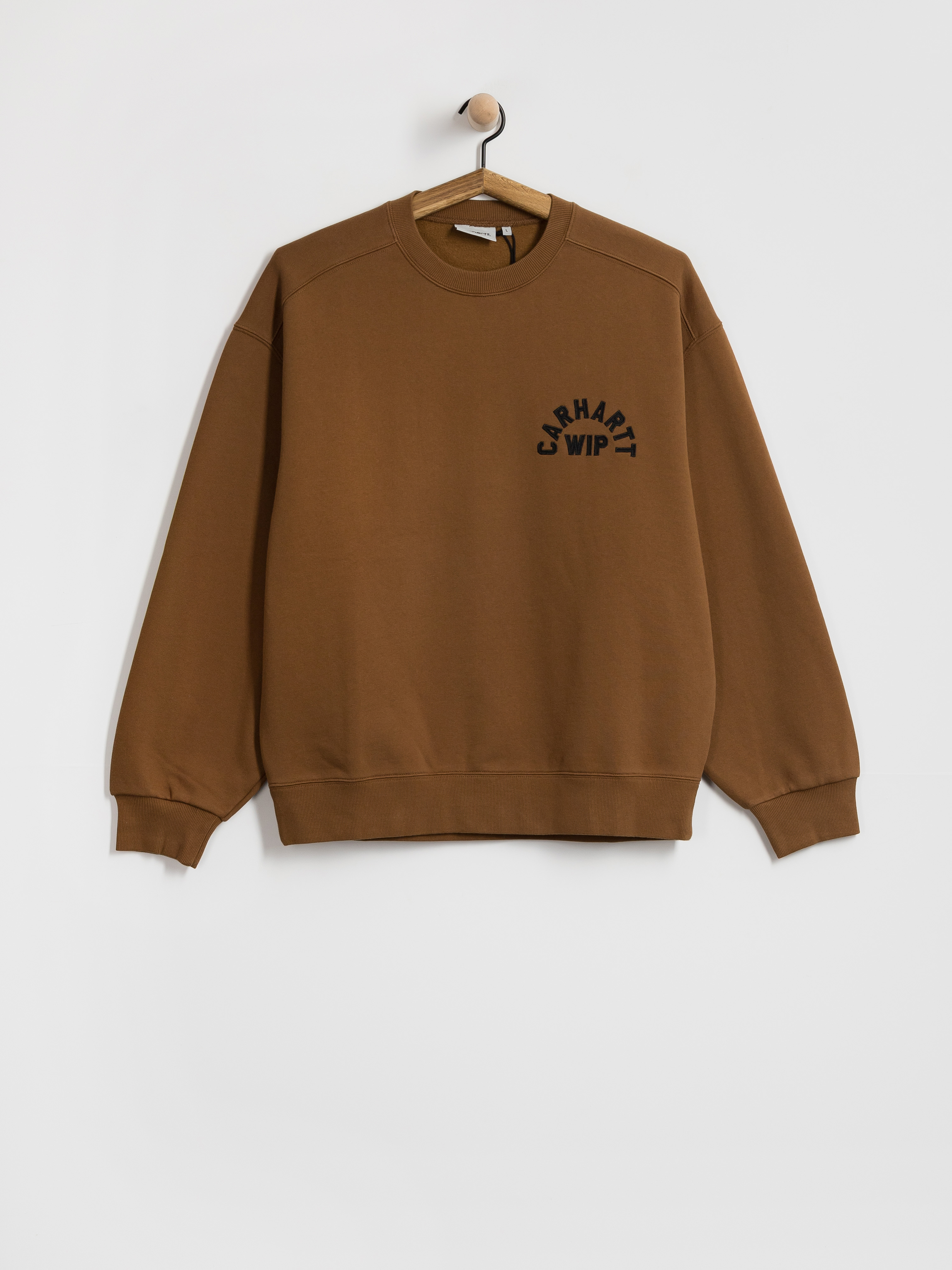 Hanorac Carhartt WIP Arch Script (wip h brown/black/stone washed)