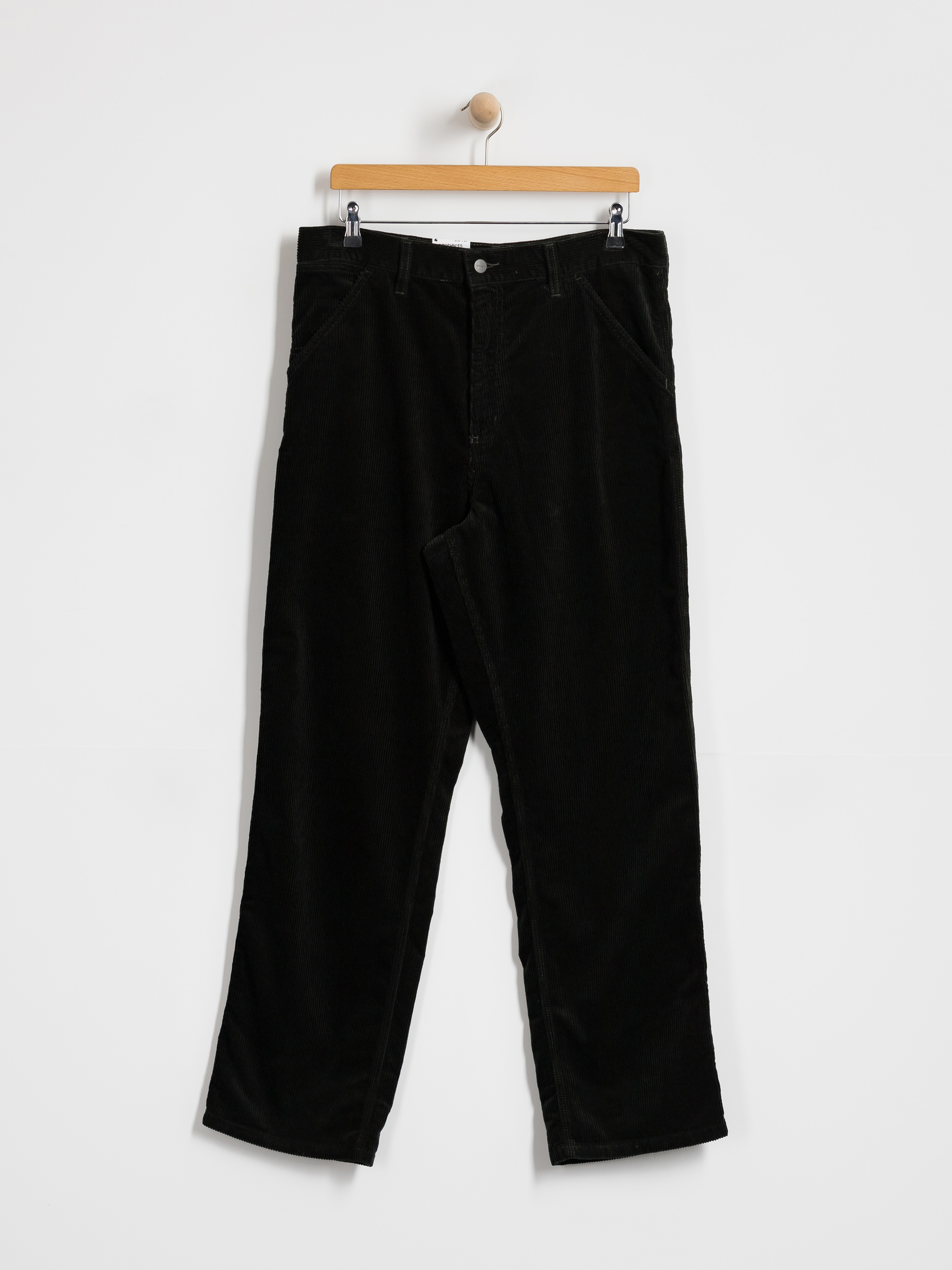Pantaloni Carhartt WIP Simple (raven/rinsed)
