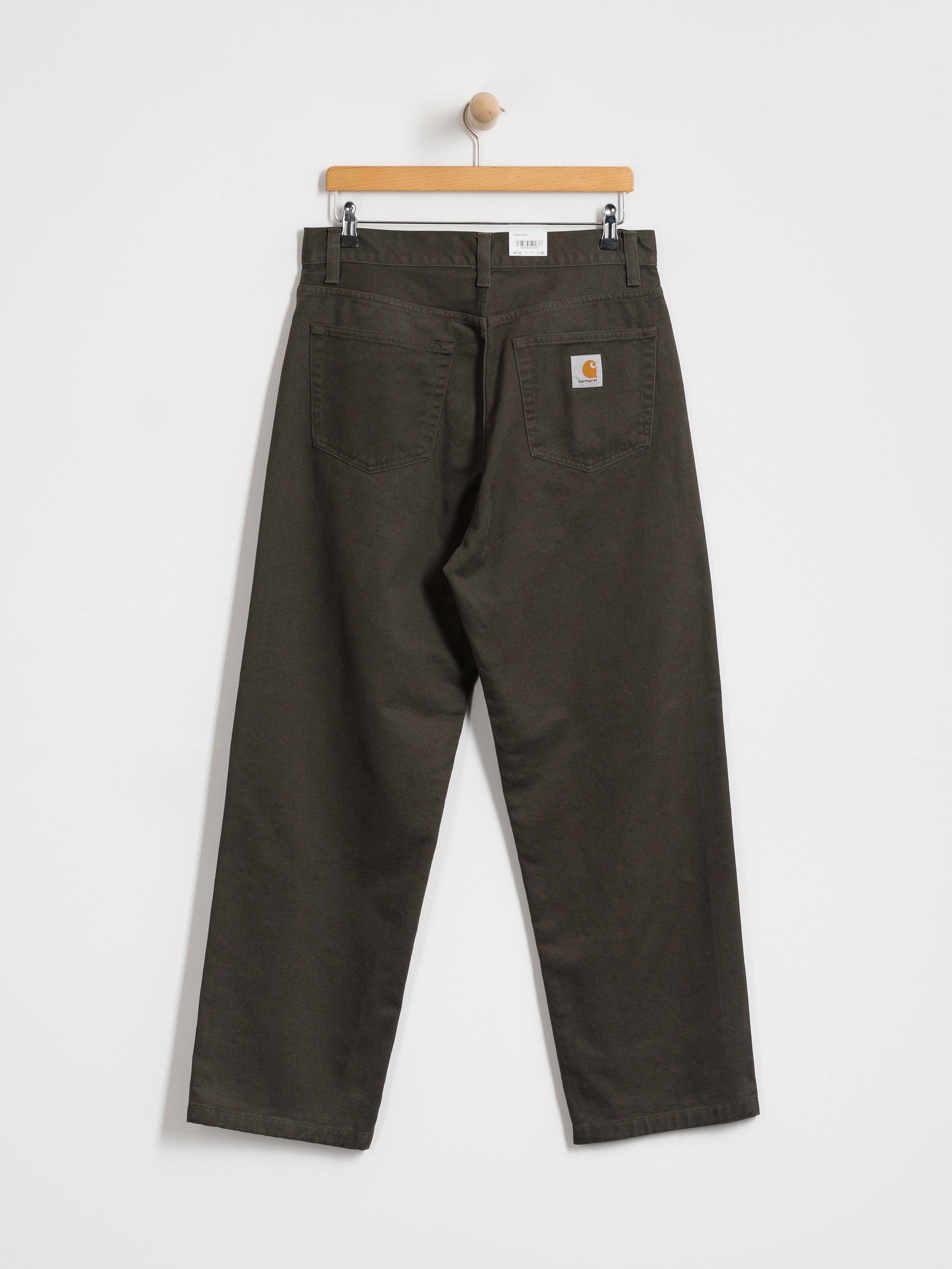 Pantaloni Carhartt WIP Landon (shungite/rinsed)
