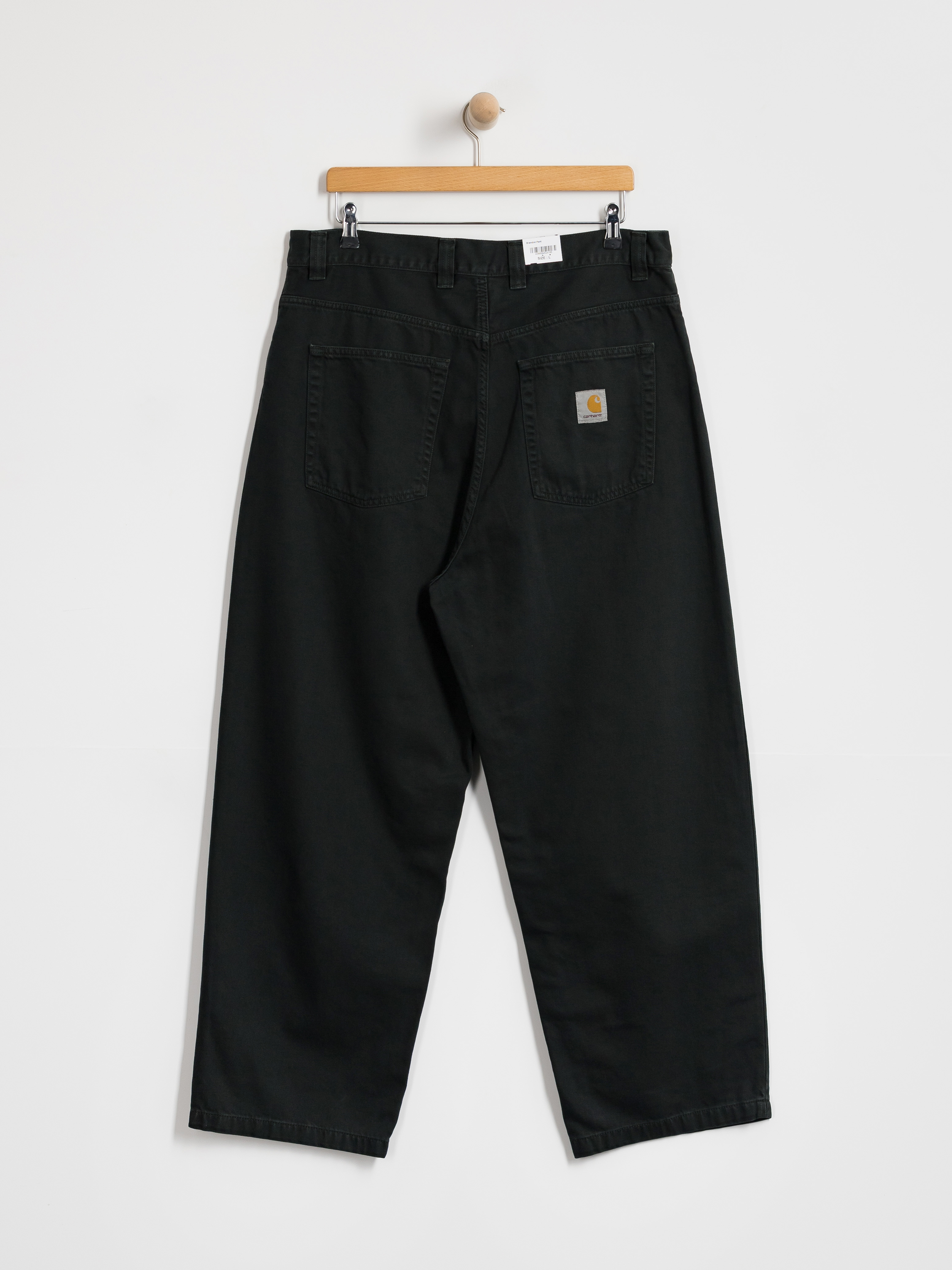 Pantaloni Carhartt WIP Brandon (raven/stone dyed)