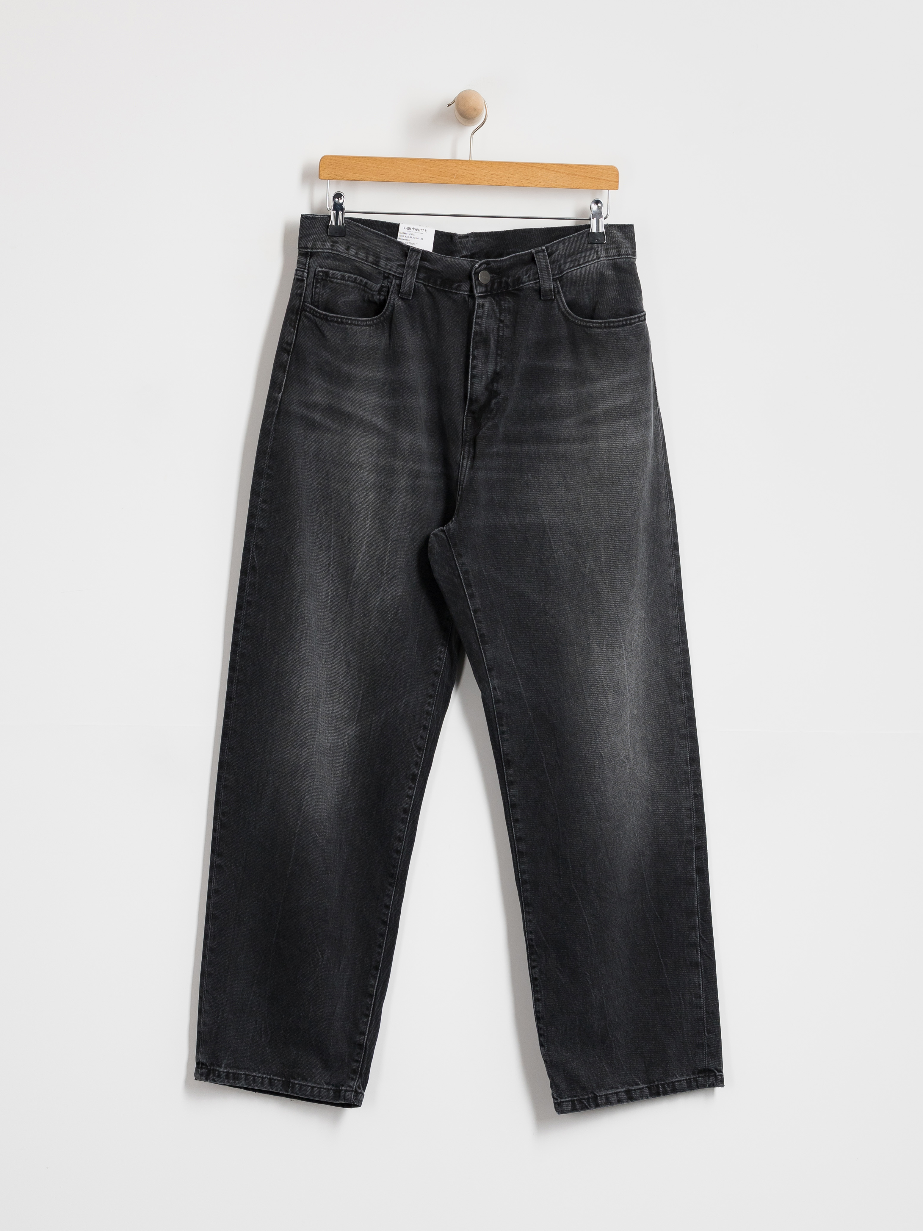 Pantaloni Carhartt WIP Landon (black/marble used wash)