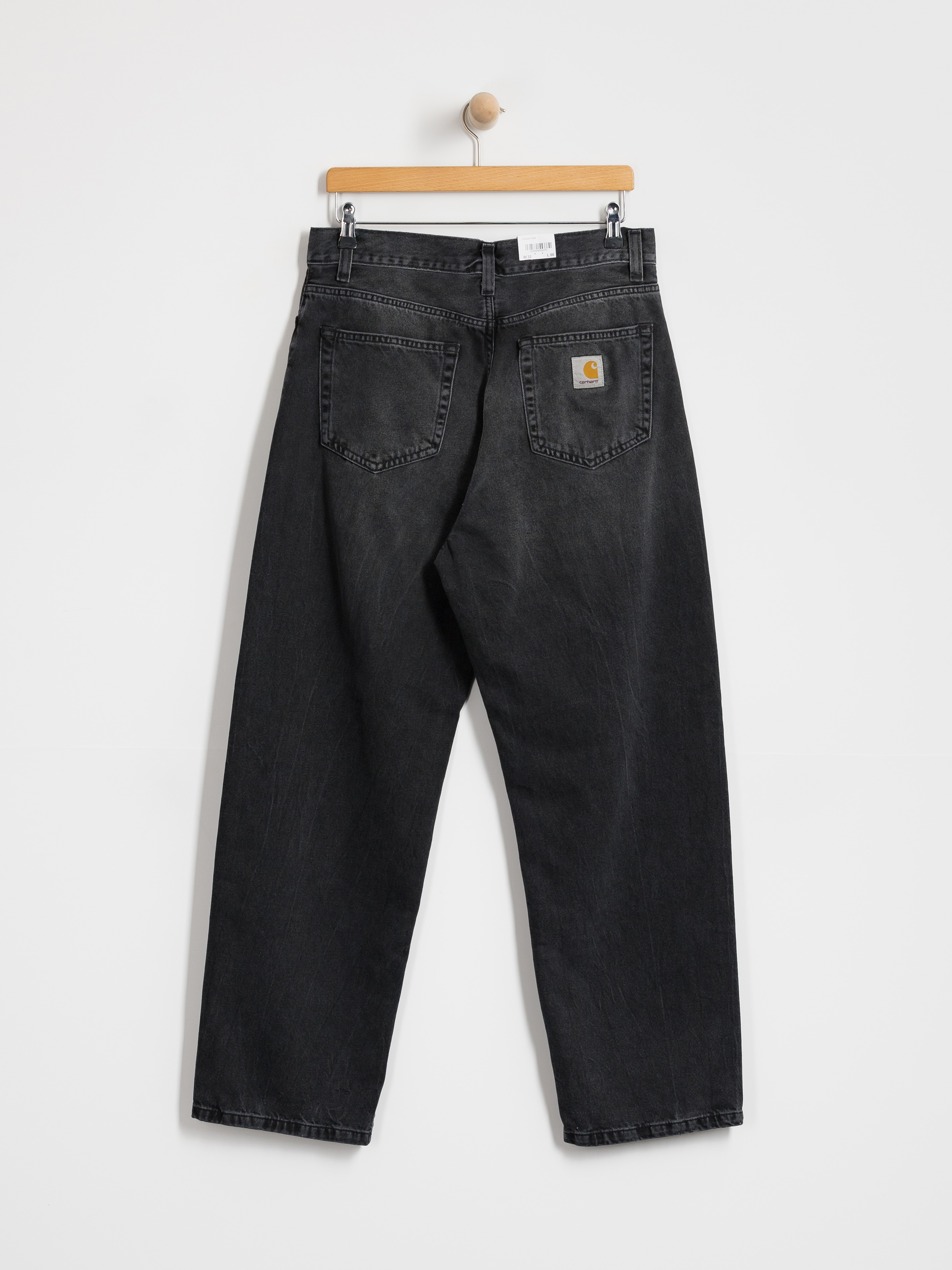 Pantaloni Carhartt WIP Landon (black/marble used wash)