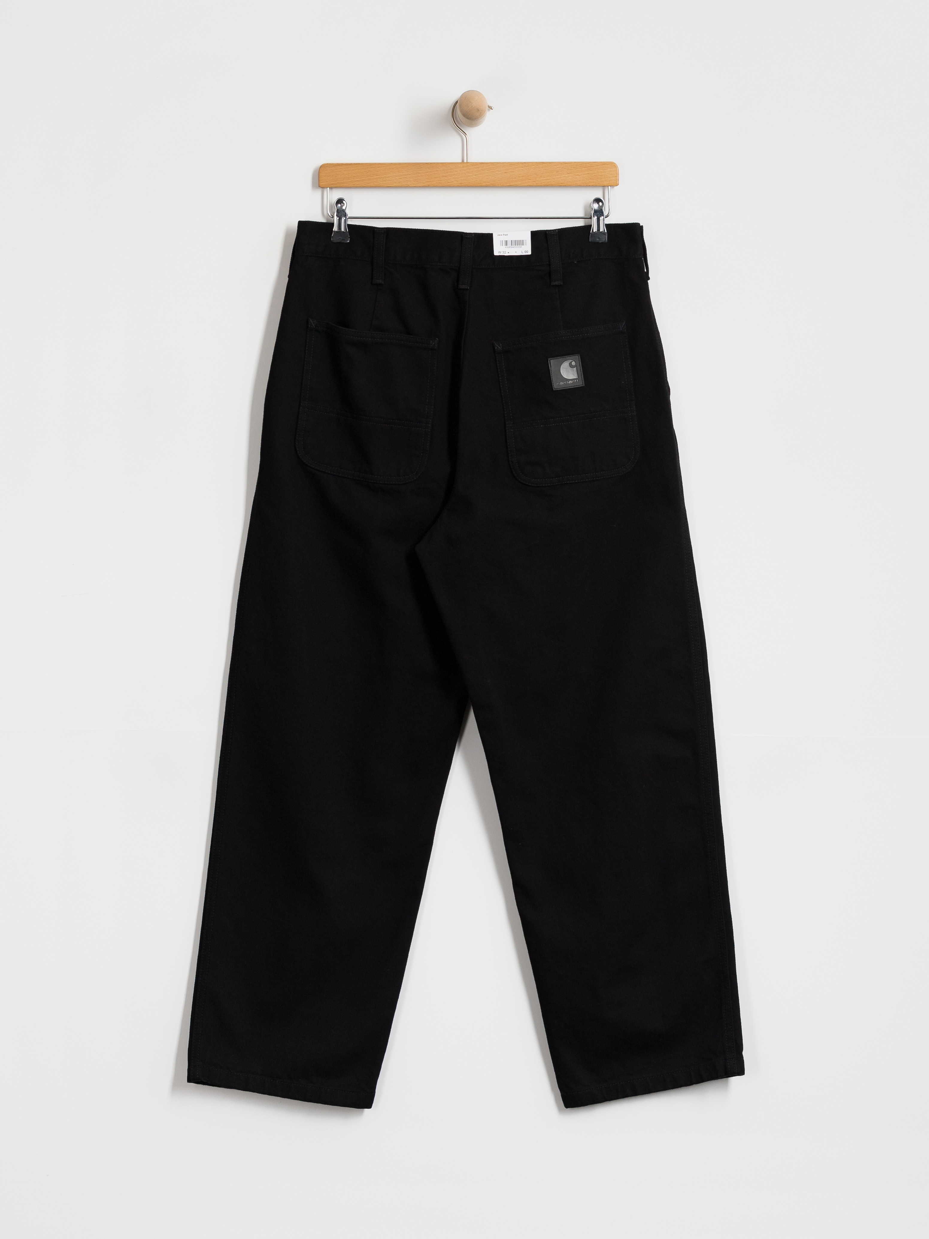 Pantaloni Carhartt WIP Jace (black/rinsed)