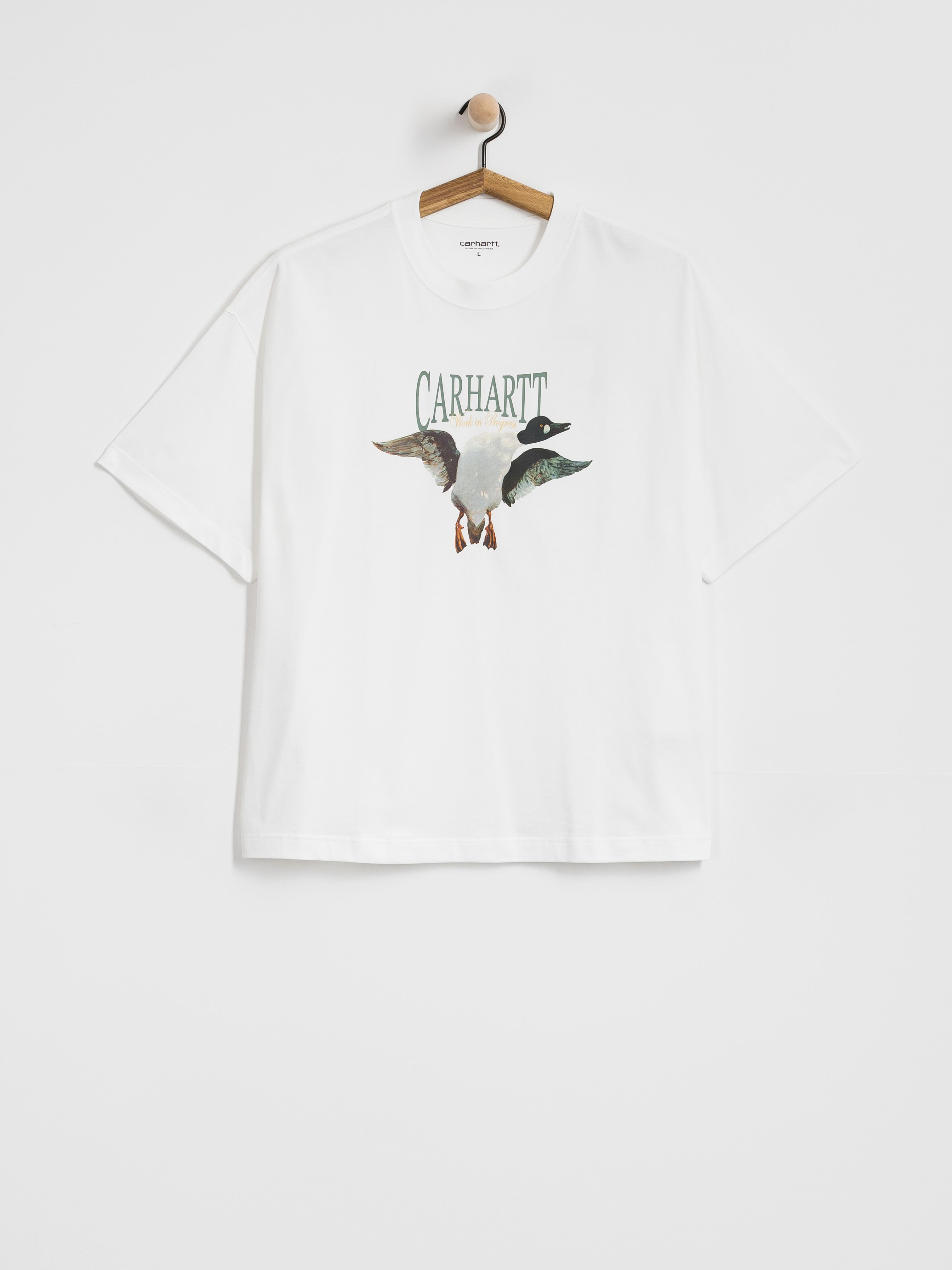 Tricou Carhartt WIP Pennon (white)