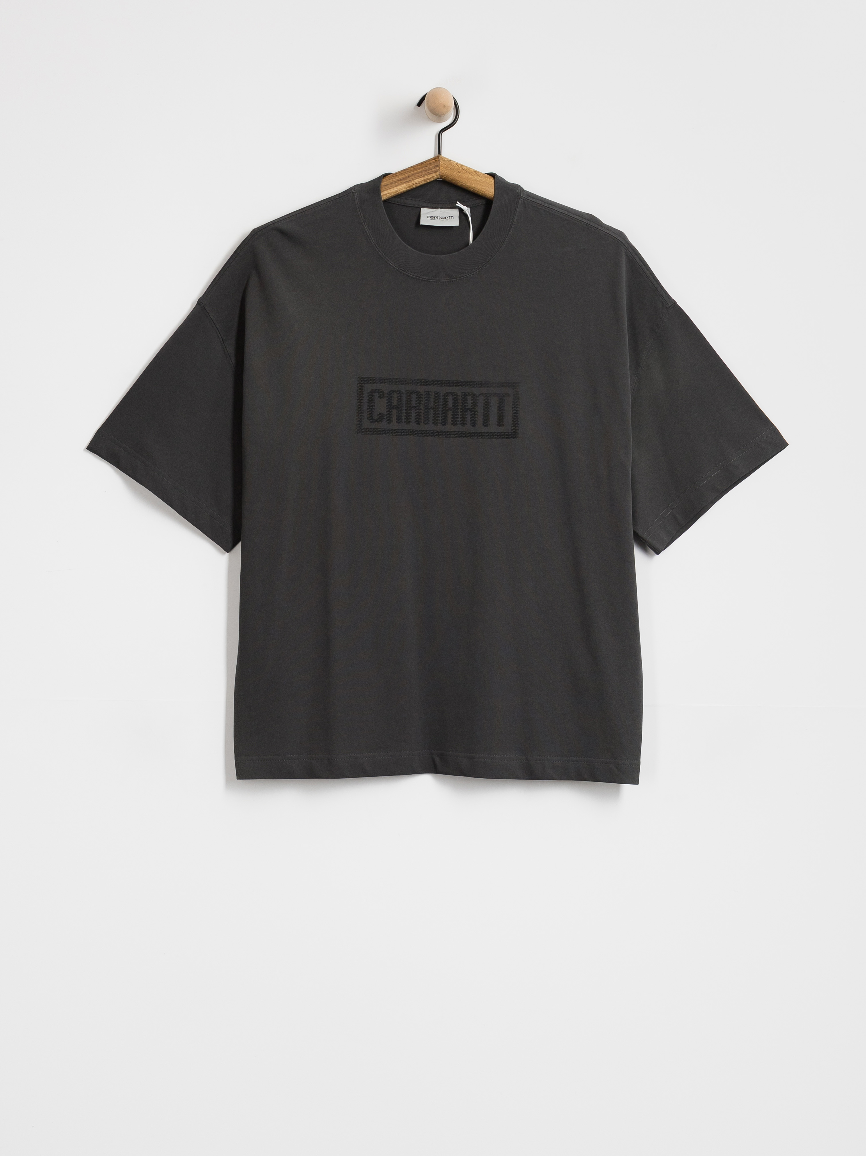 Tricou Carhartt WIP Bricky Man (soot/stone dyed)