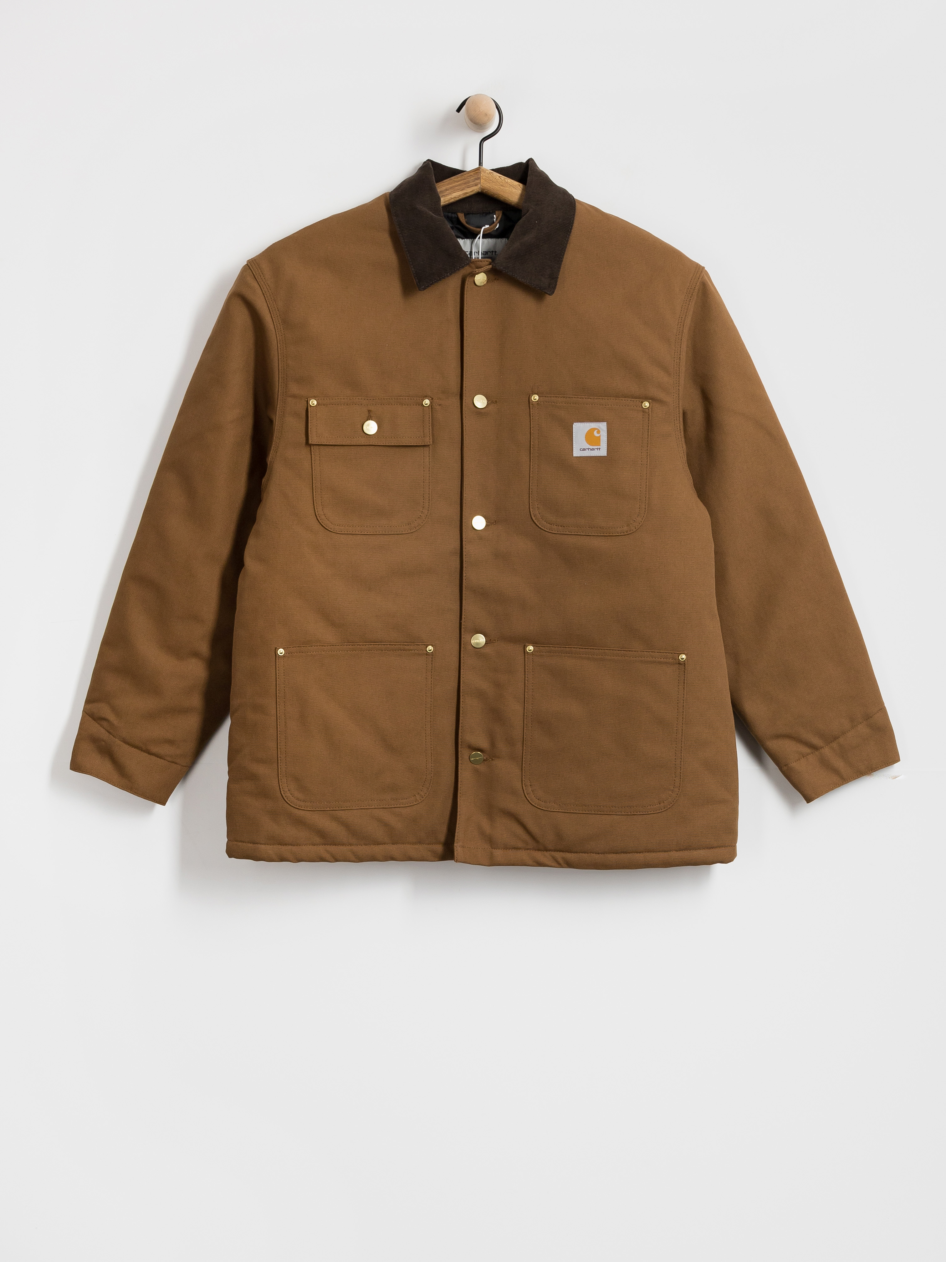 Geacu0103 Carhartt WIP OG Chore Coat (wip h brown/tobacco/rigid)