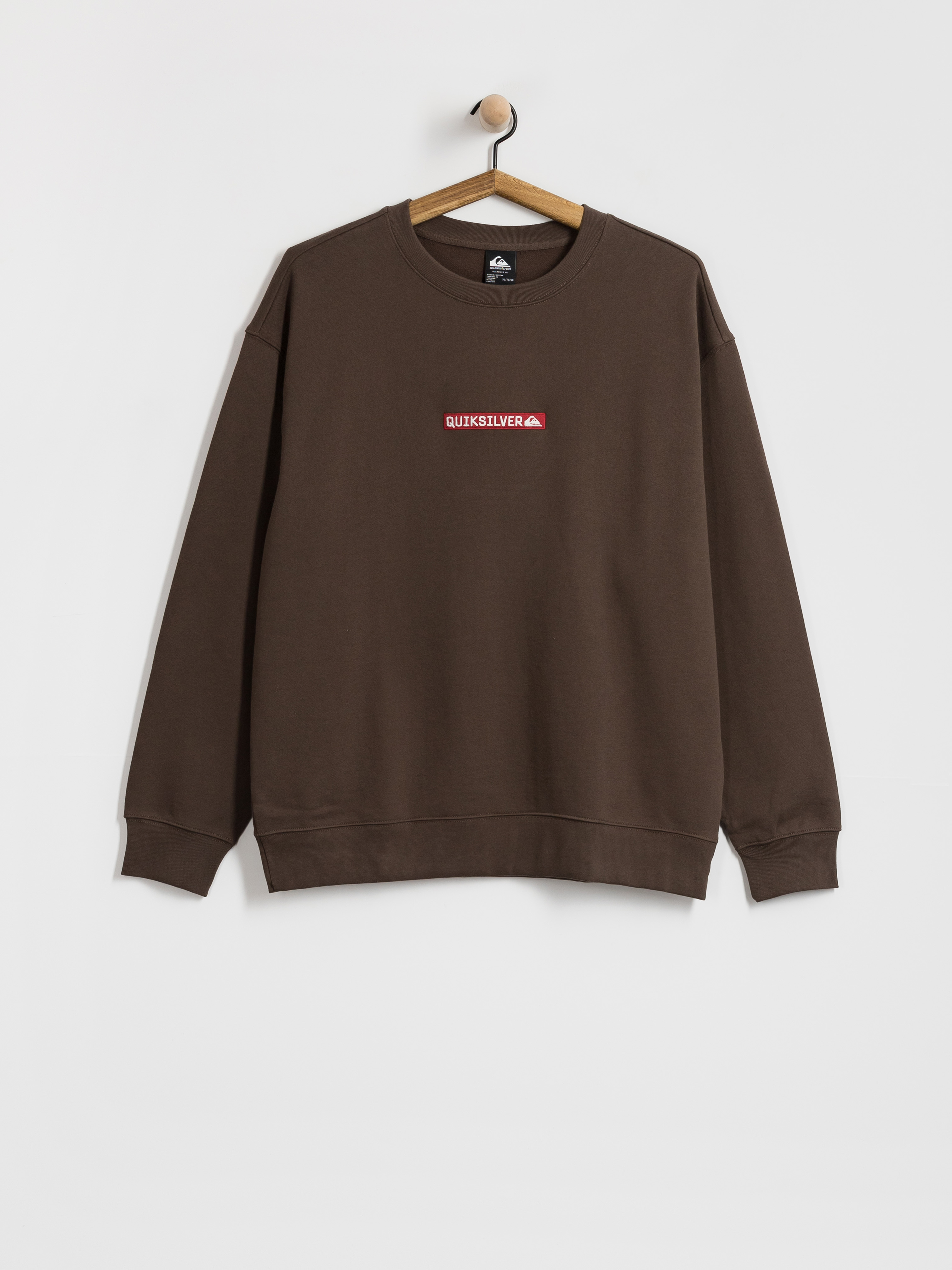 Hanorac Quiksilver Dna Crew (chocolate brown)
