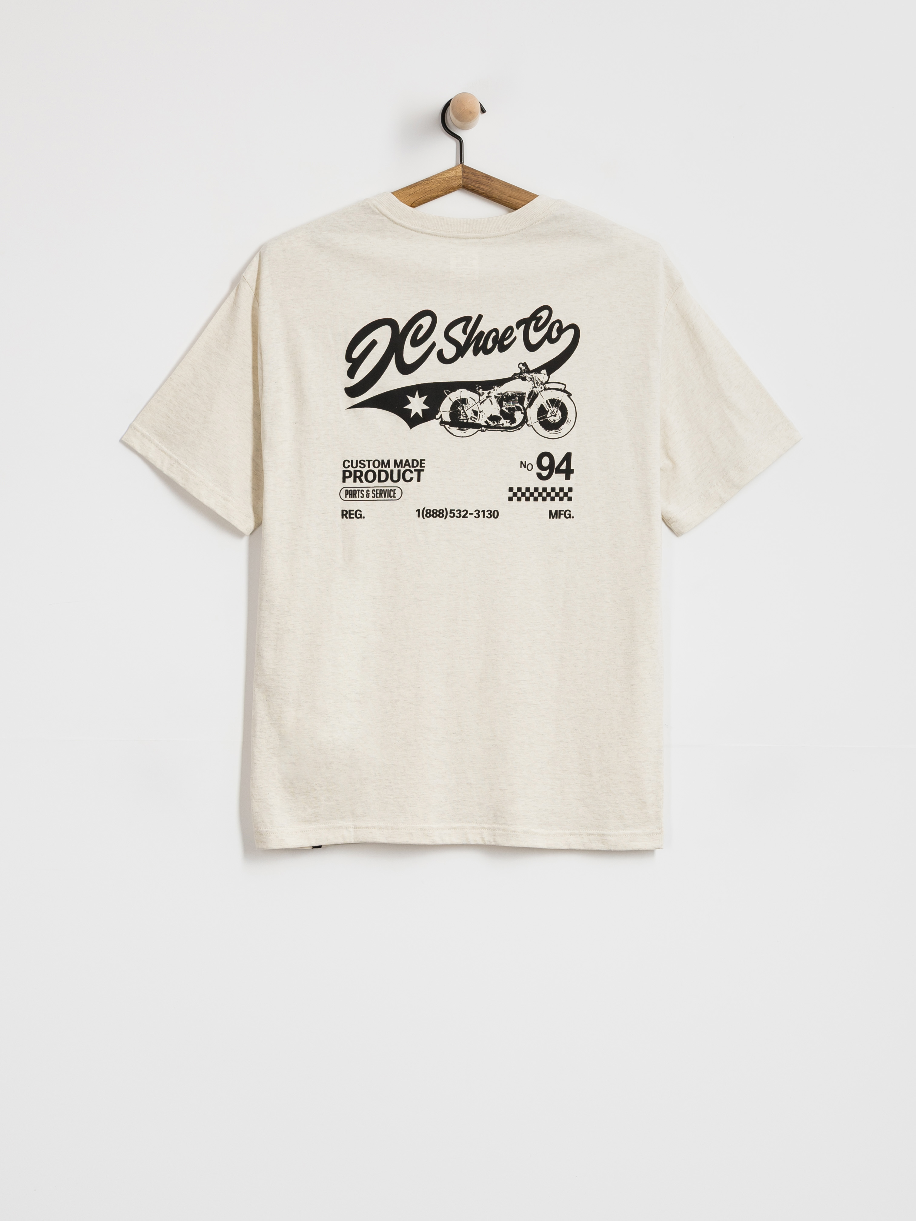 Tricou DC Chopper Hss (oatmeal heather)