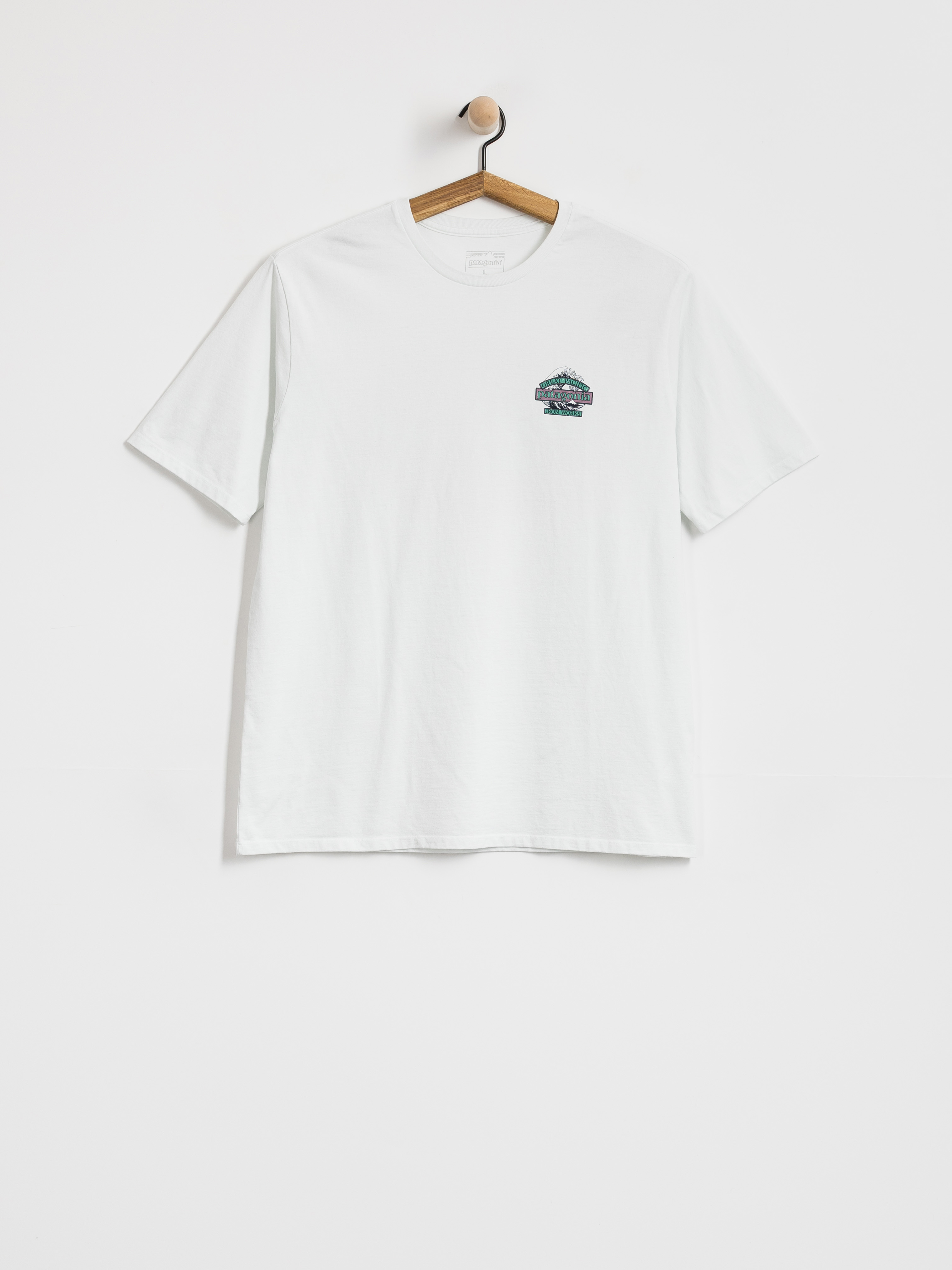 Tricou Patagonia Great Waves Responsibili (fiber white)