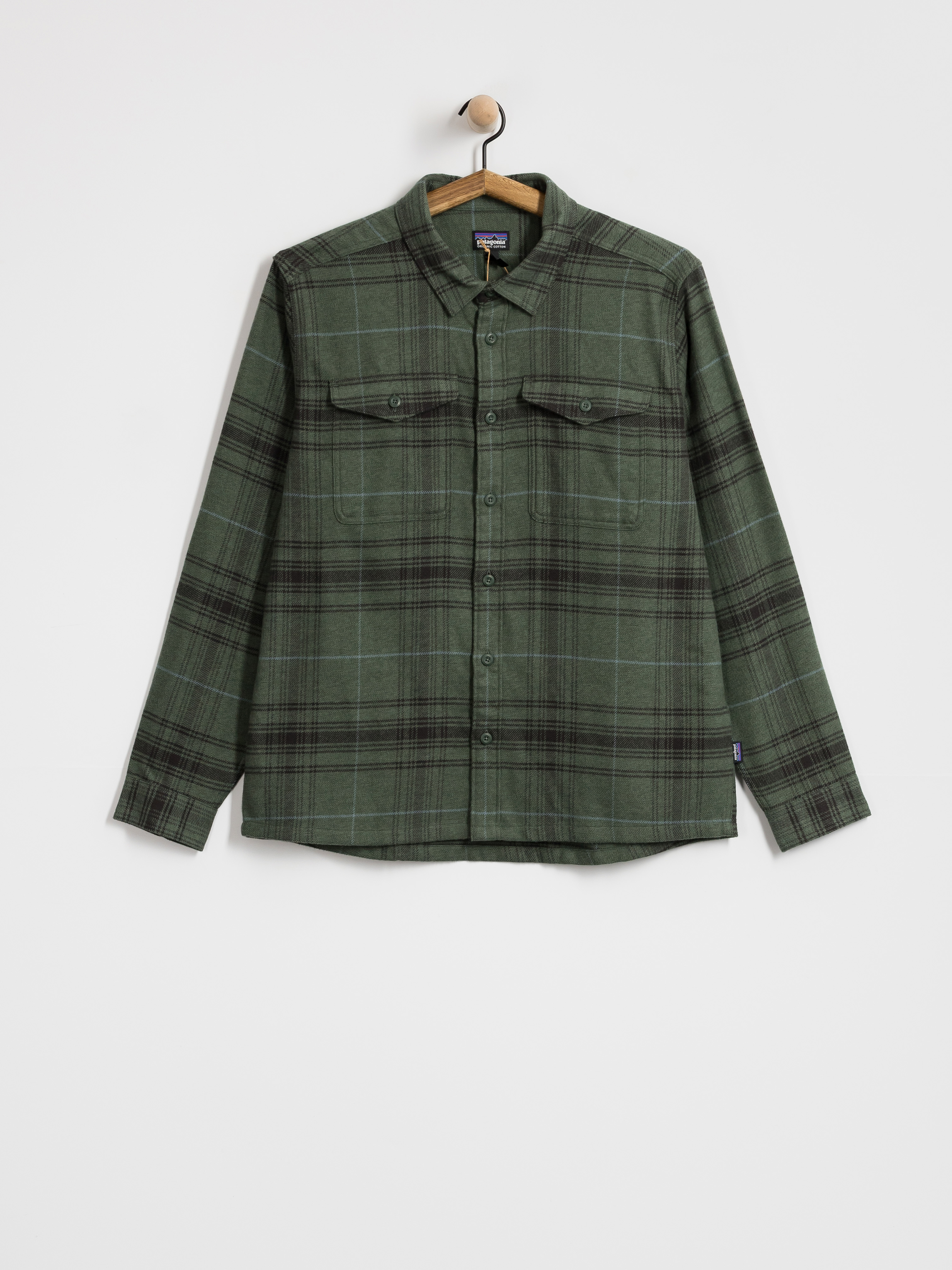 Cămașă Patagonia Fjord Flannel (dissolve treeline green)