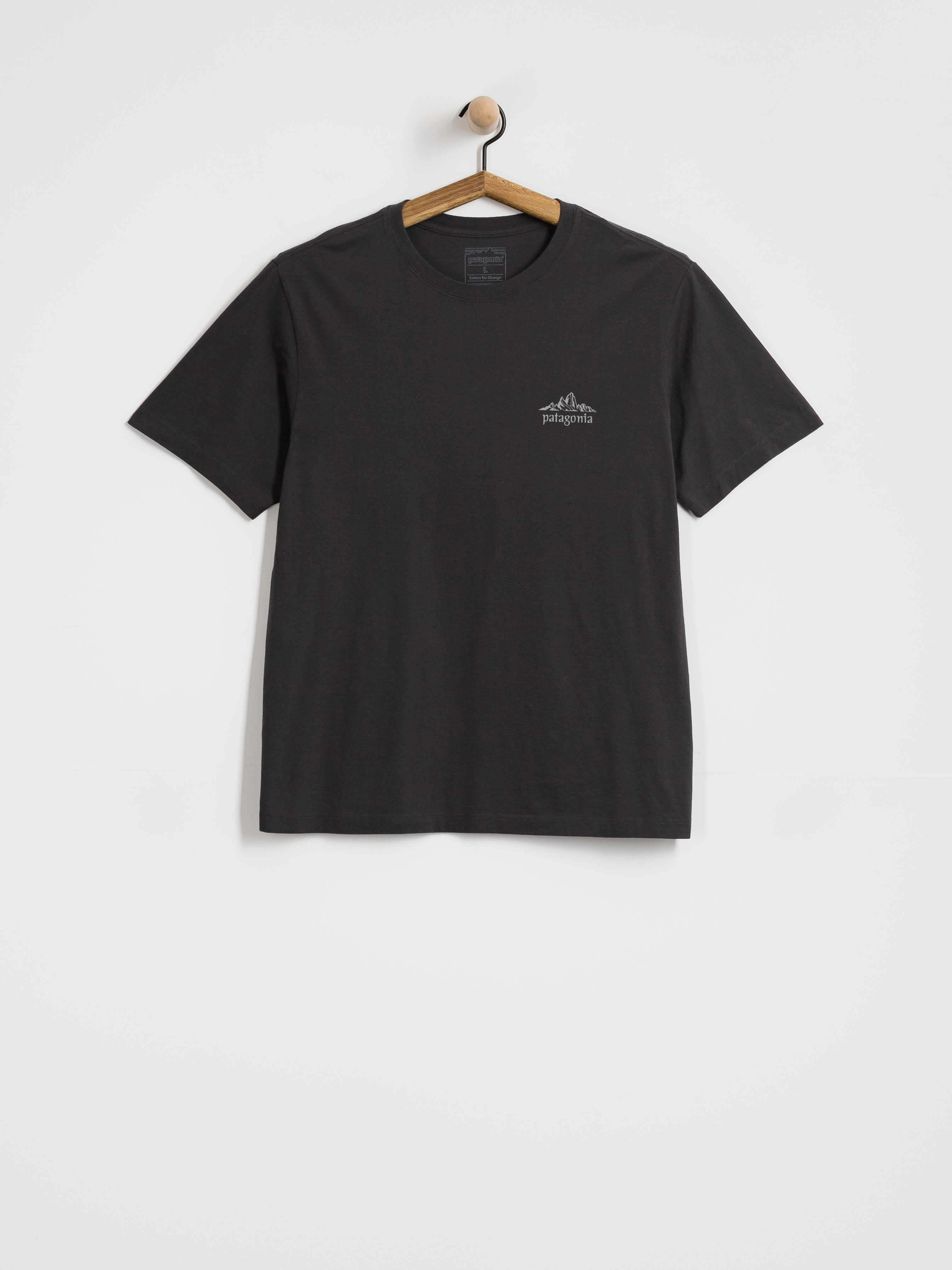 Tricou Patagonia Cloud Crag (ink black)