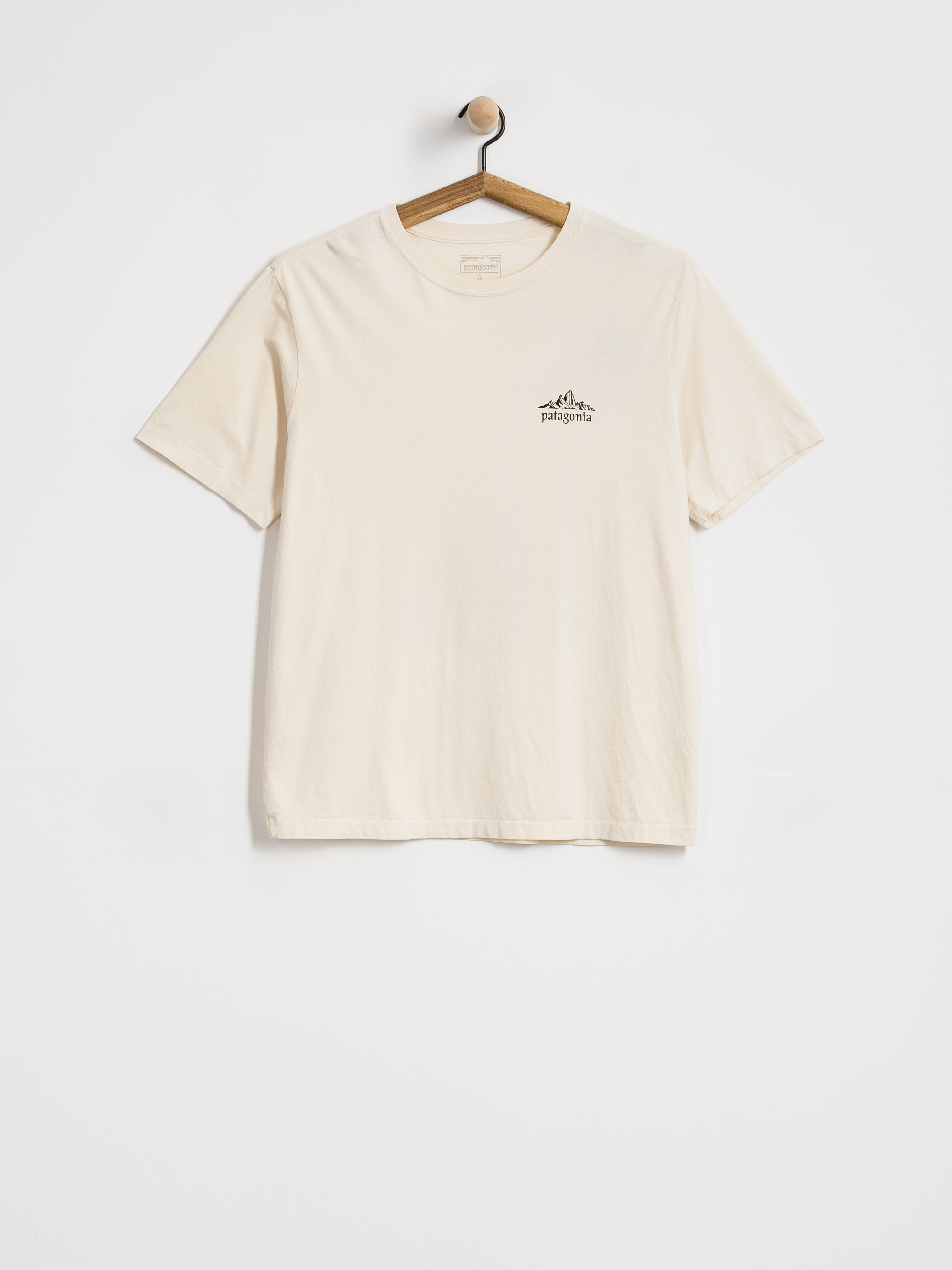 Tricou Patagonia Cloud Crag (undyed natural)