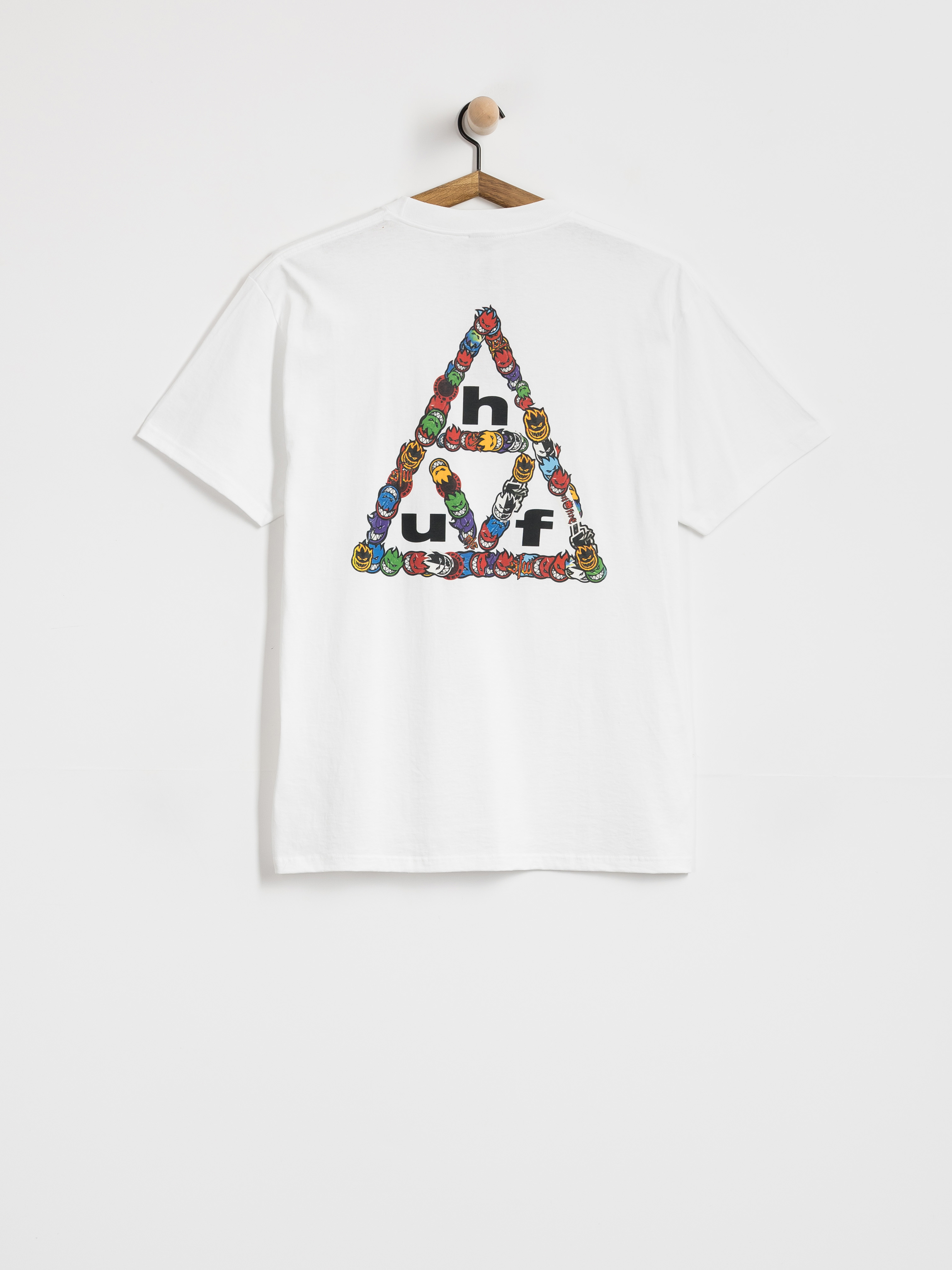 Tricou HUF X Spitfire Sticker TT (white)