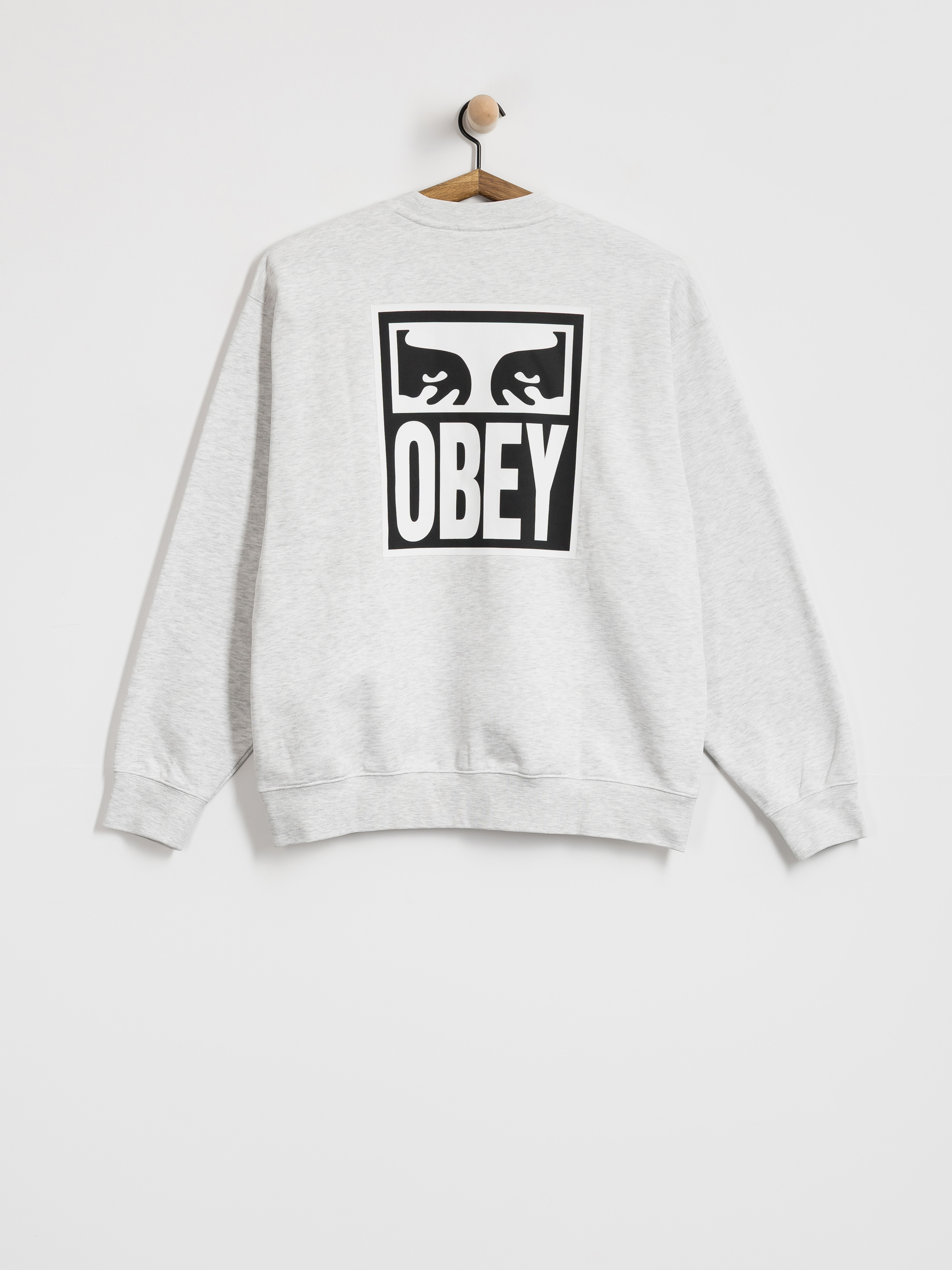 Hanorac OBEY Eyes Icon (heather grey)