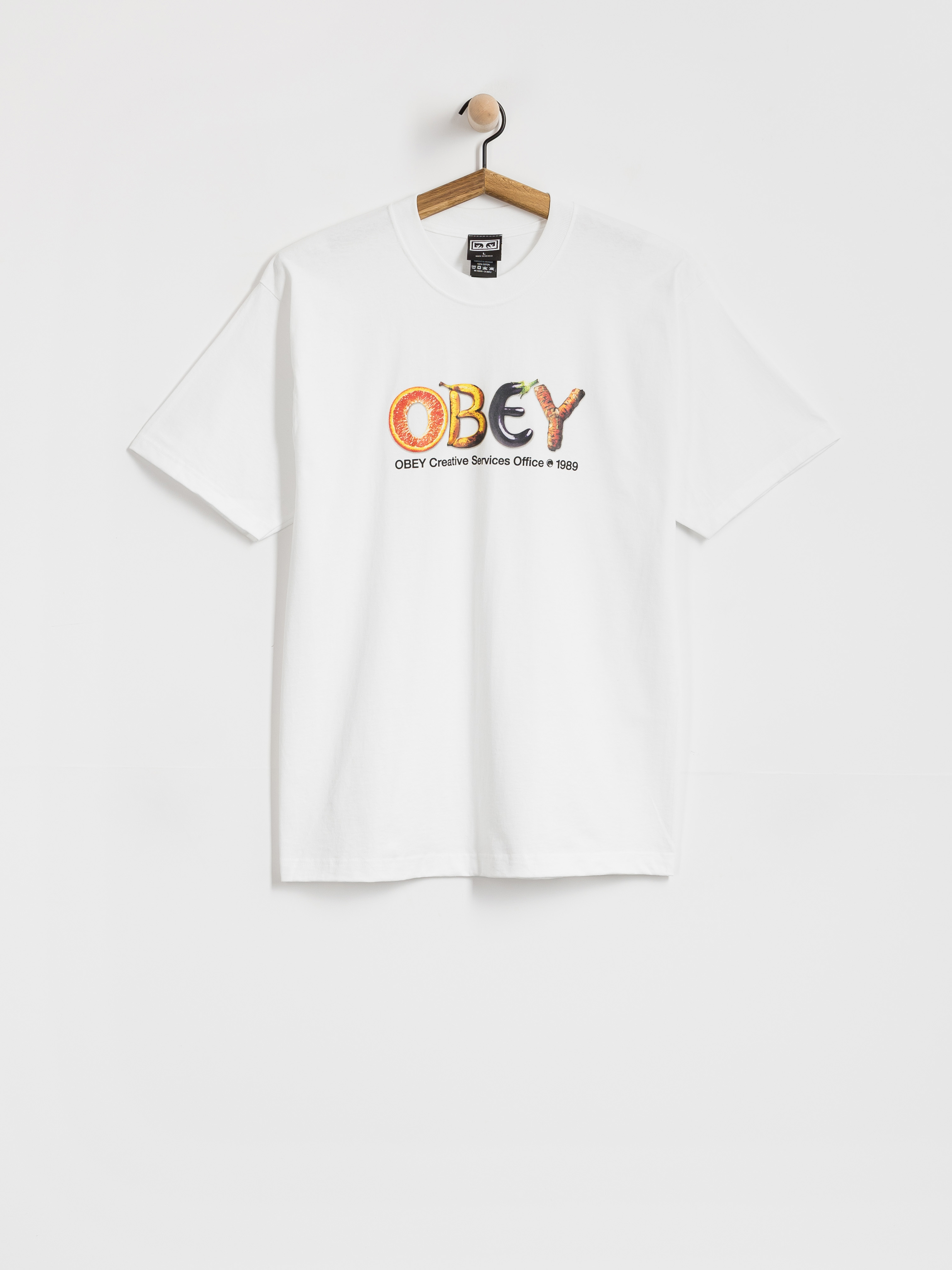 Tricou OBEY Creative Services Office (white)