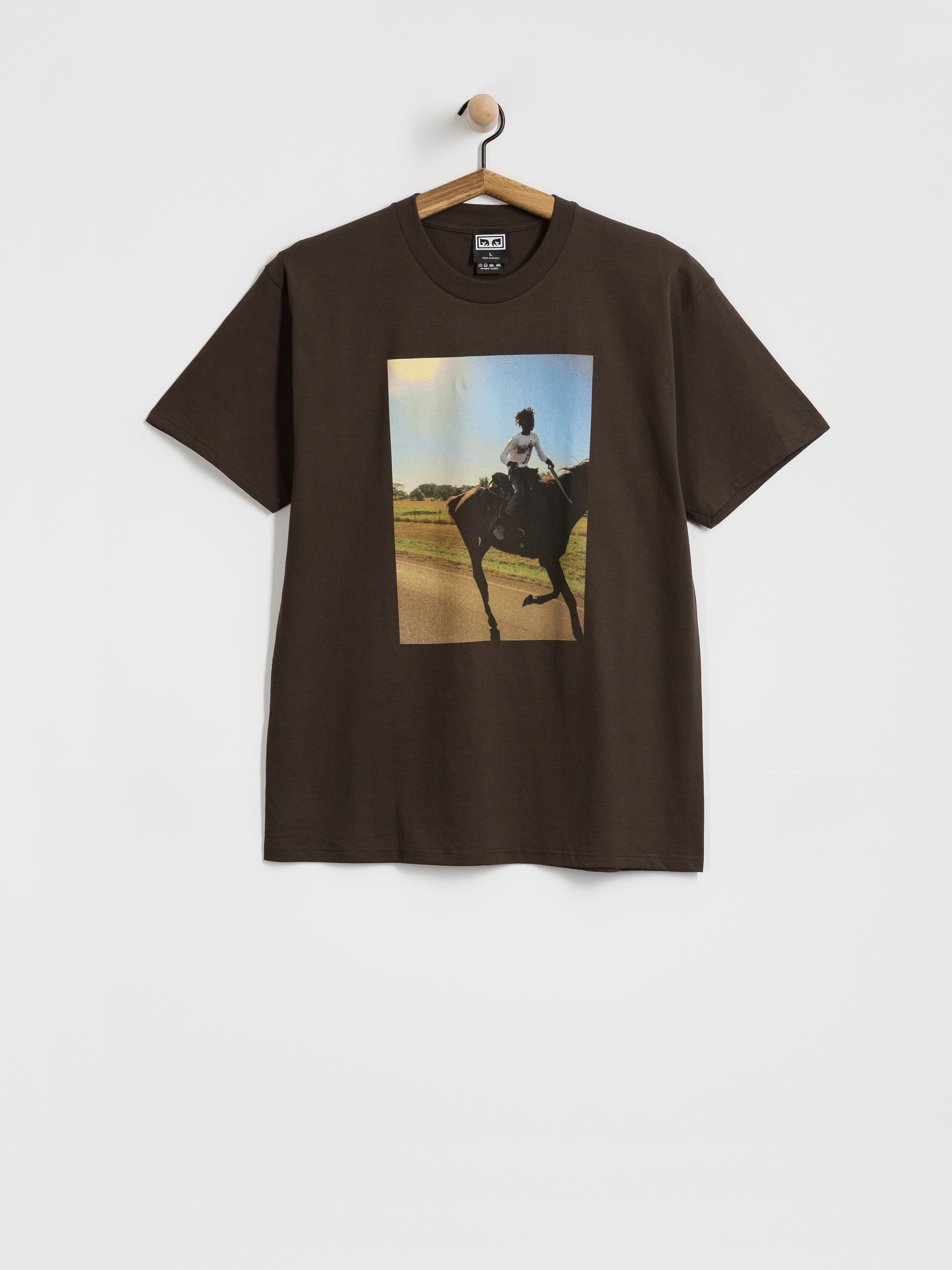 Tricou OBEY Trail Ride (java brown)