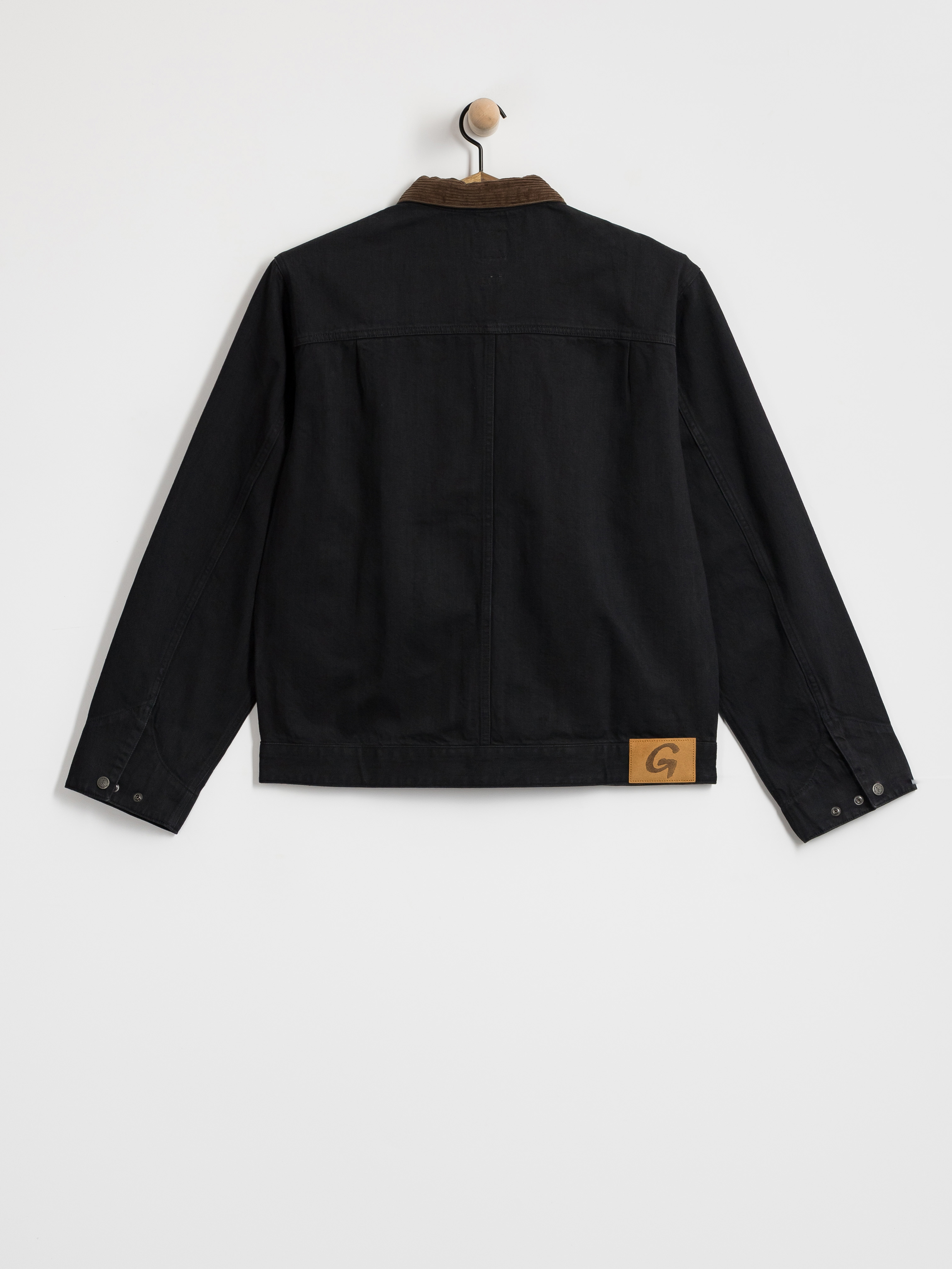 Geacă Gramicci Japanese Denim Trucker (true black)