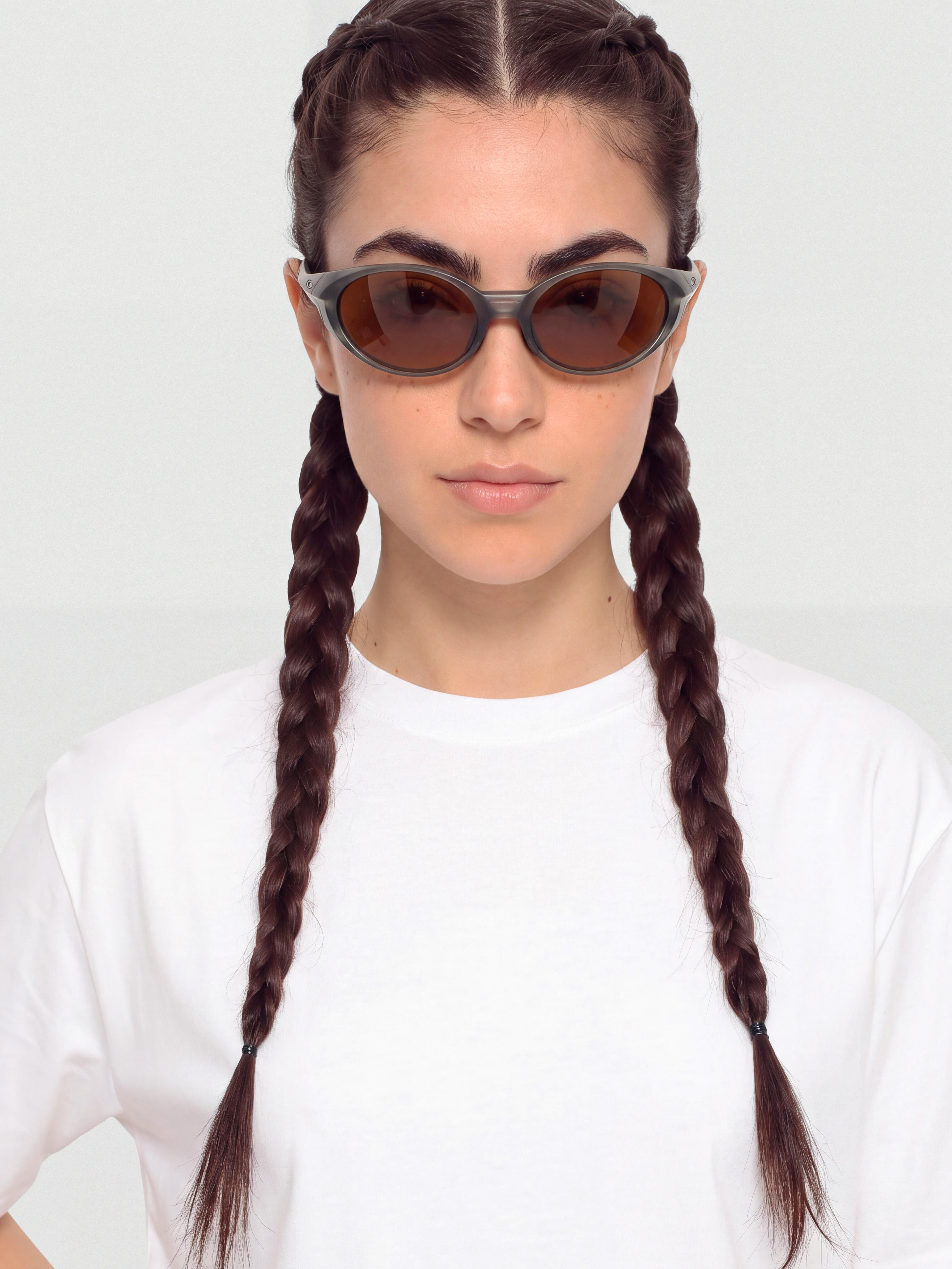 Ochelari de soare Oakley Eye Jacket Redux (prizm brown gradient lenses/matte olive ink frame)