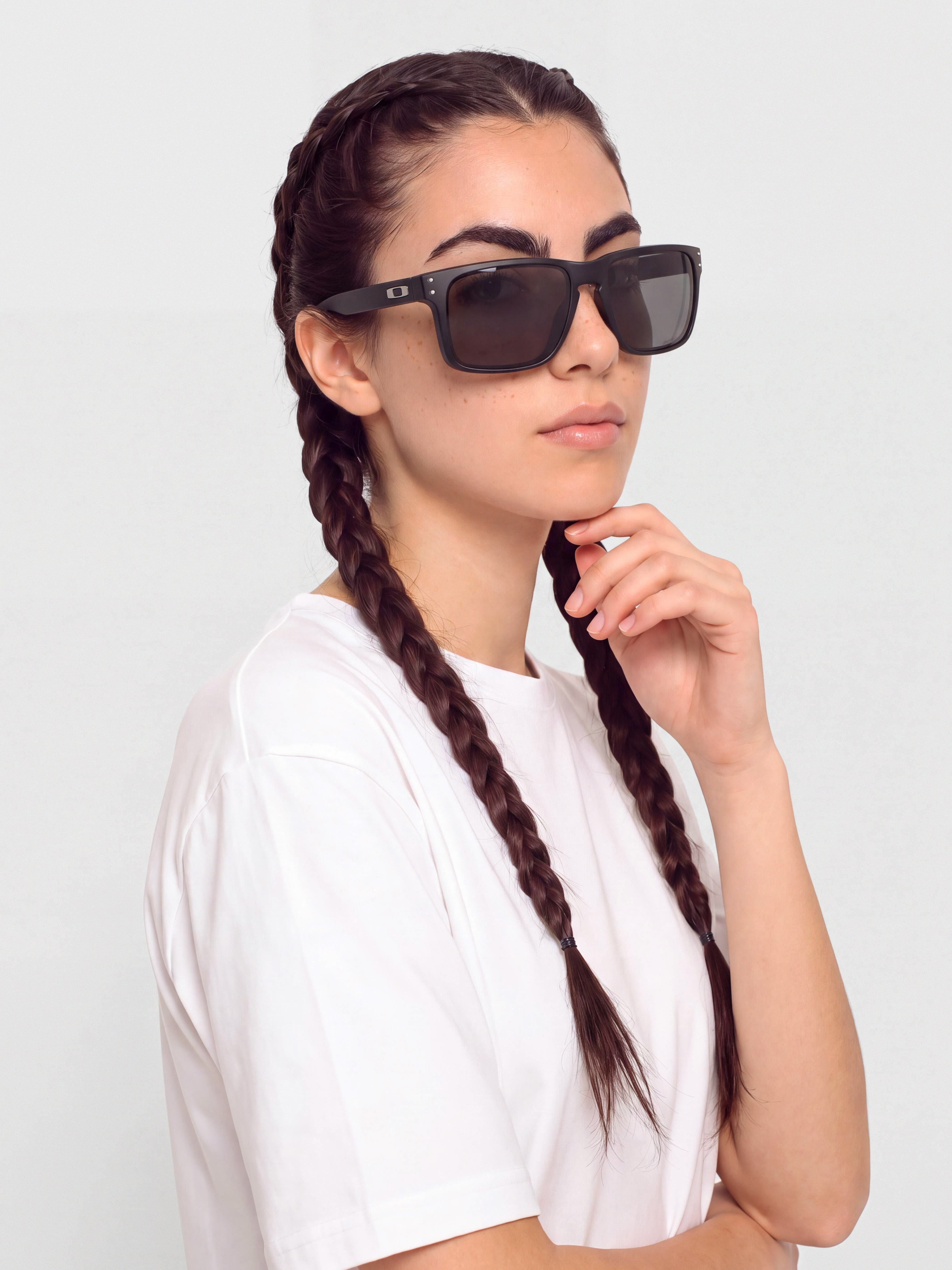 Ochelari de soare Oakley Holbrook XL (matte black/prizm grey)