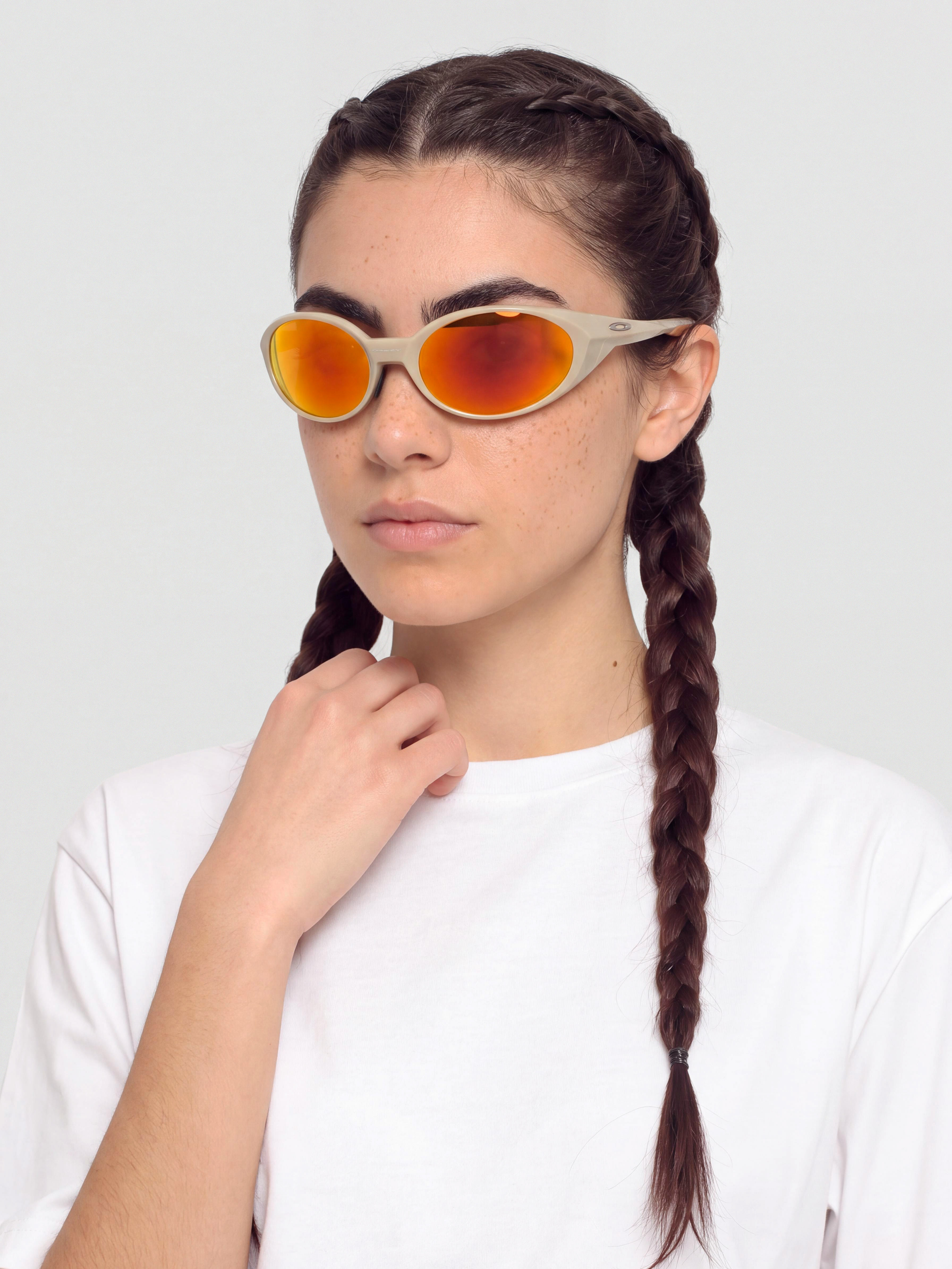 Ochelari de soare Oakley Eye Jacket Redux (prizm ruby polarized lenses/sandstorm frame)