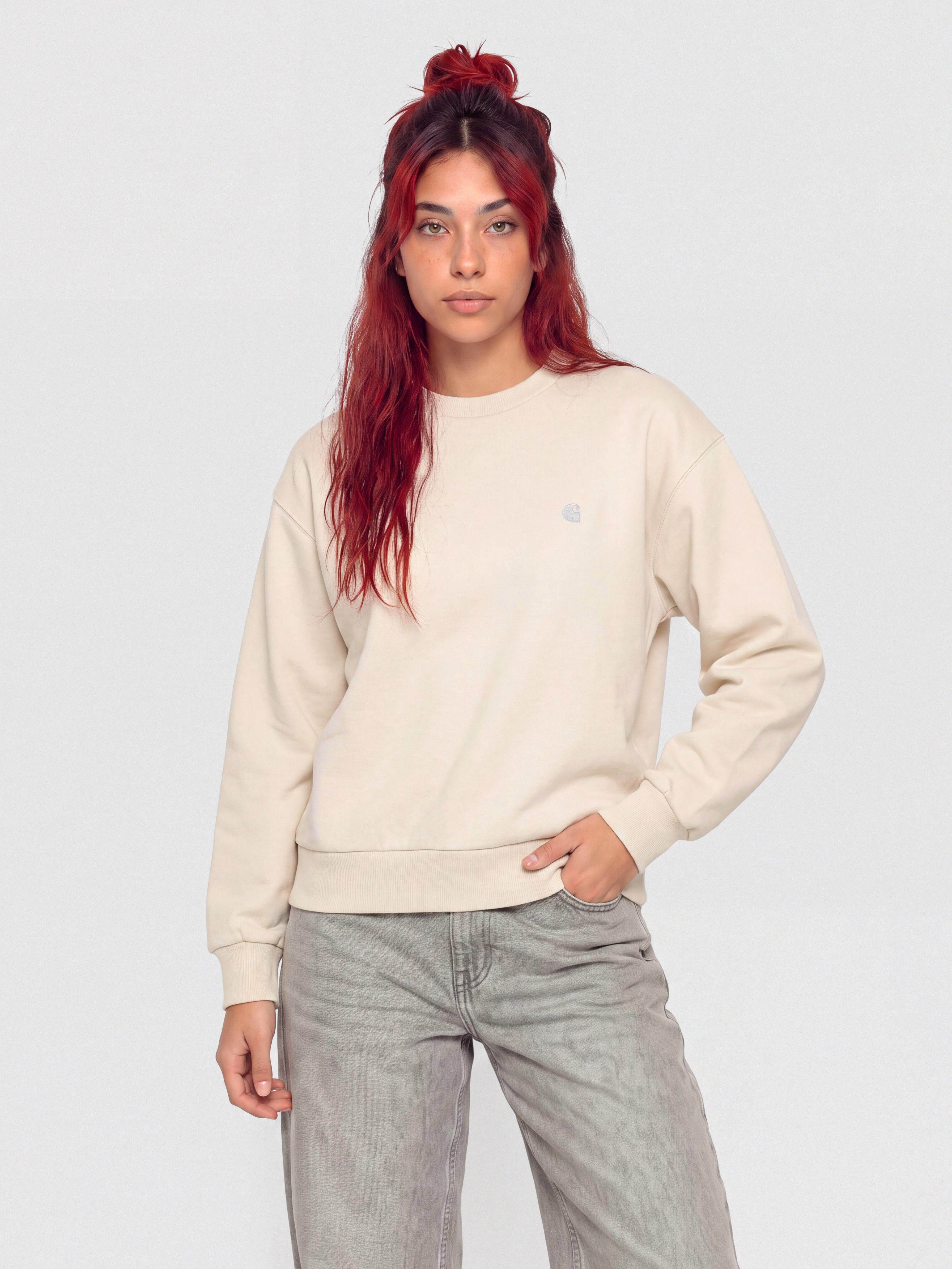Hanorac Carhartt WIP Casey Wmn (cinnerus/silver)