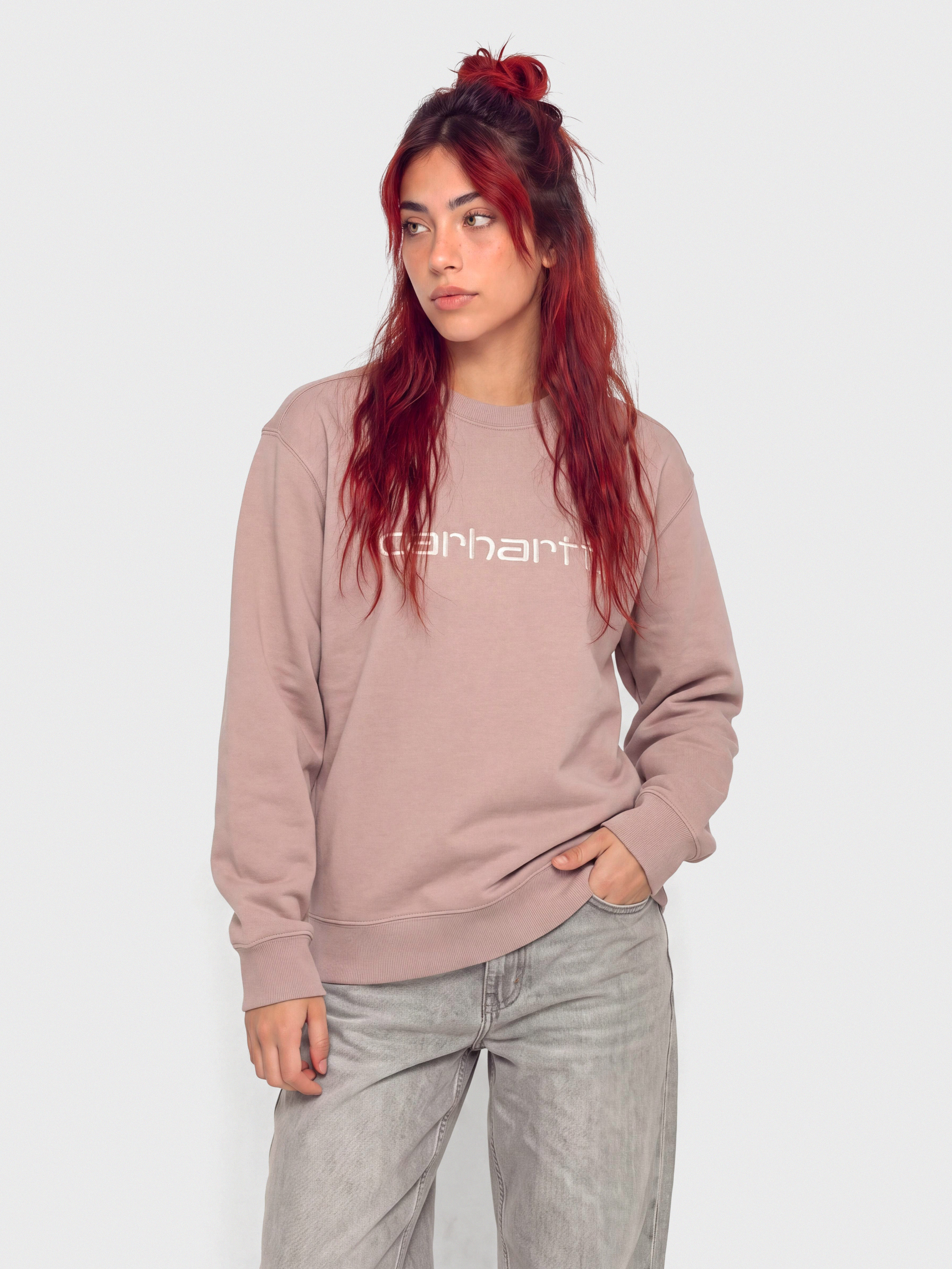 Hanorac Carhartt WIP Carhartt Wmn (gentle pink/cinnerus)
