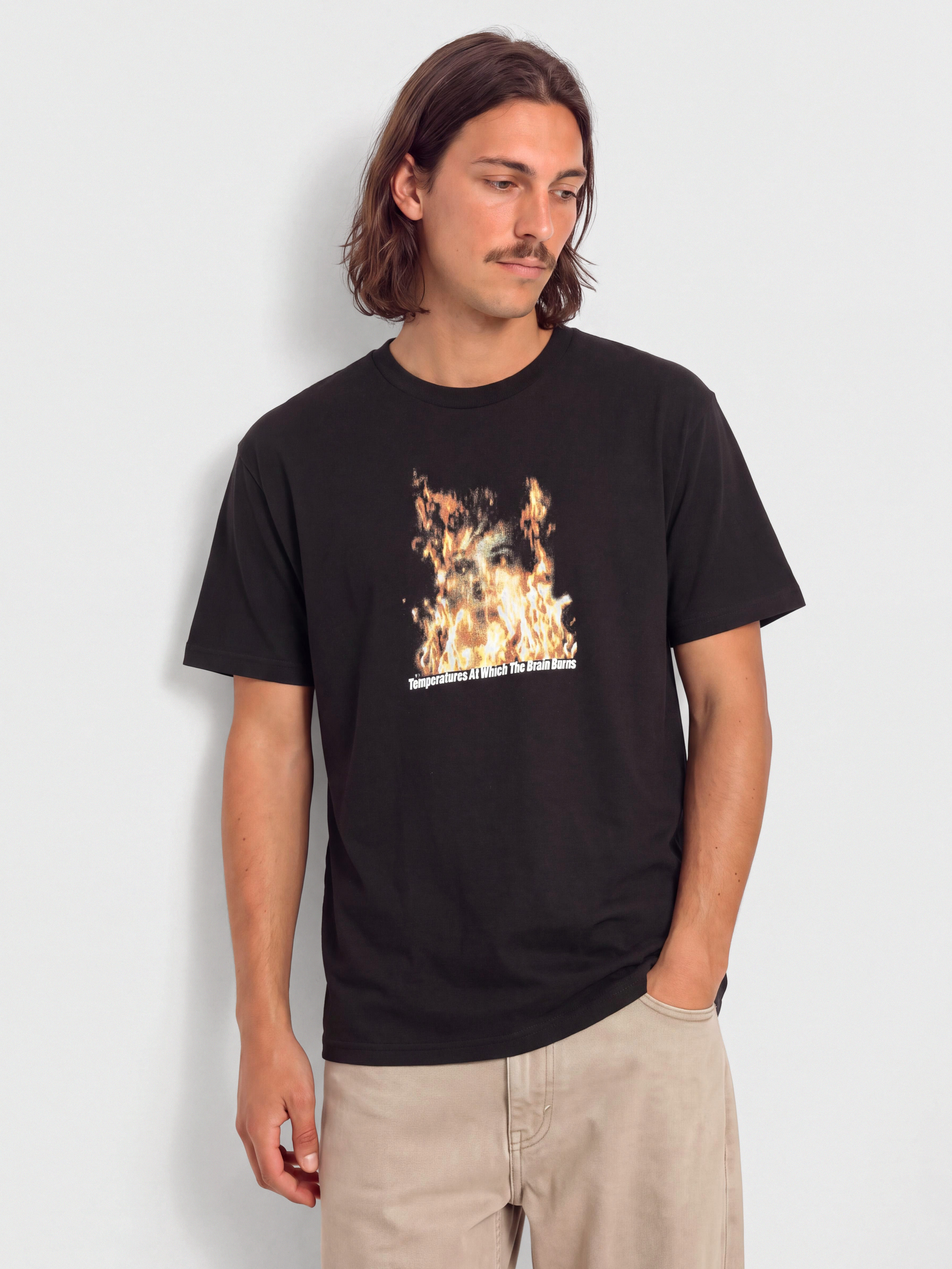 Tricou Hockey Temperatures (black)