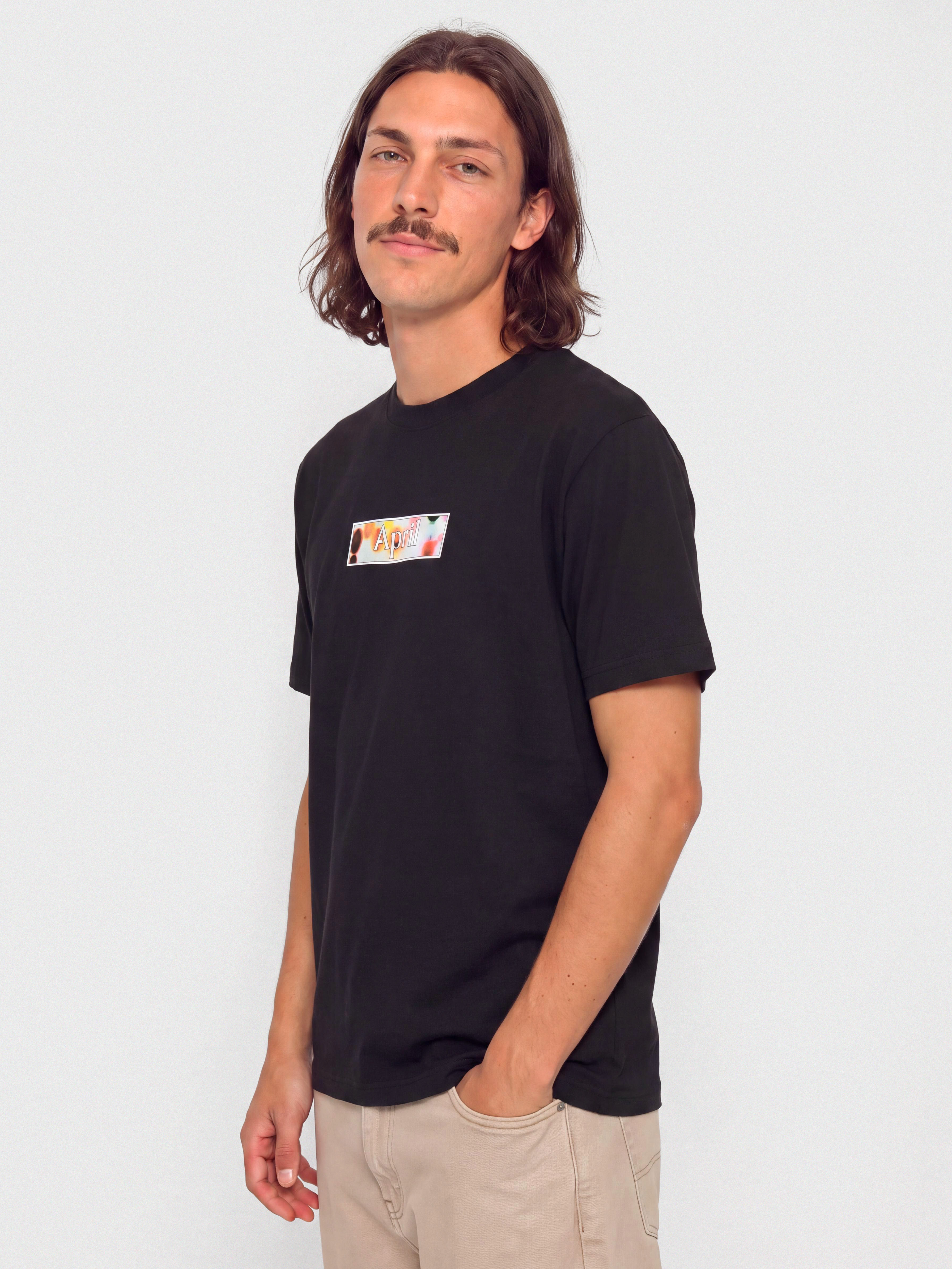 Tricou April Skateboards Genes (black)