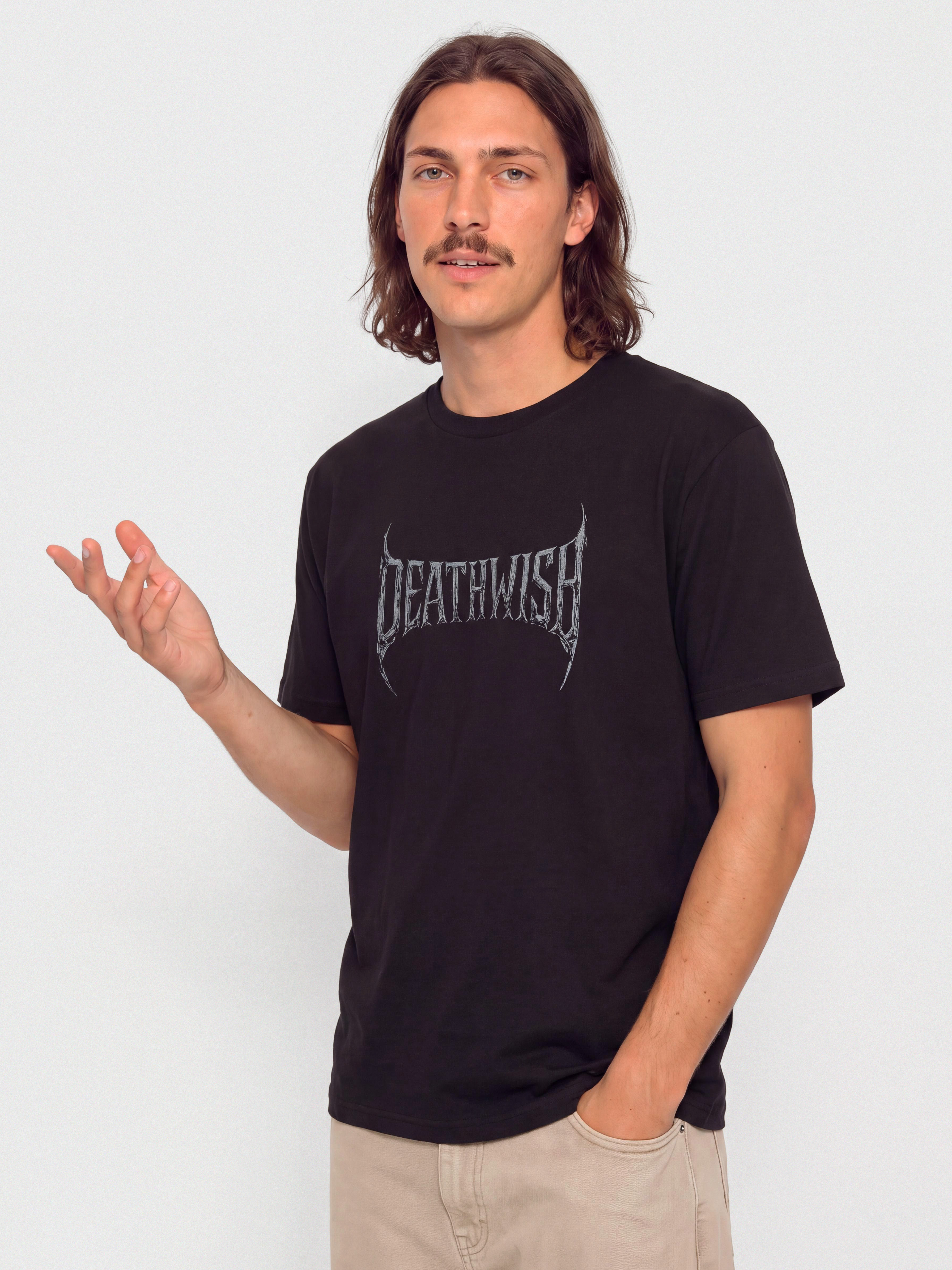 Tricou Deathwish Fangs (black)