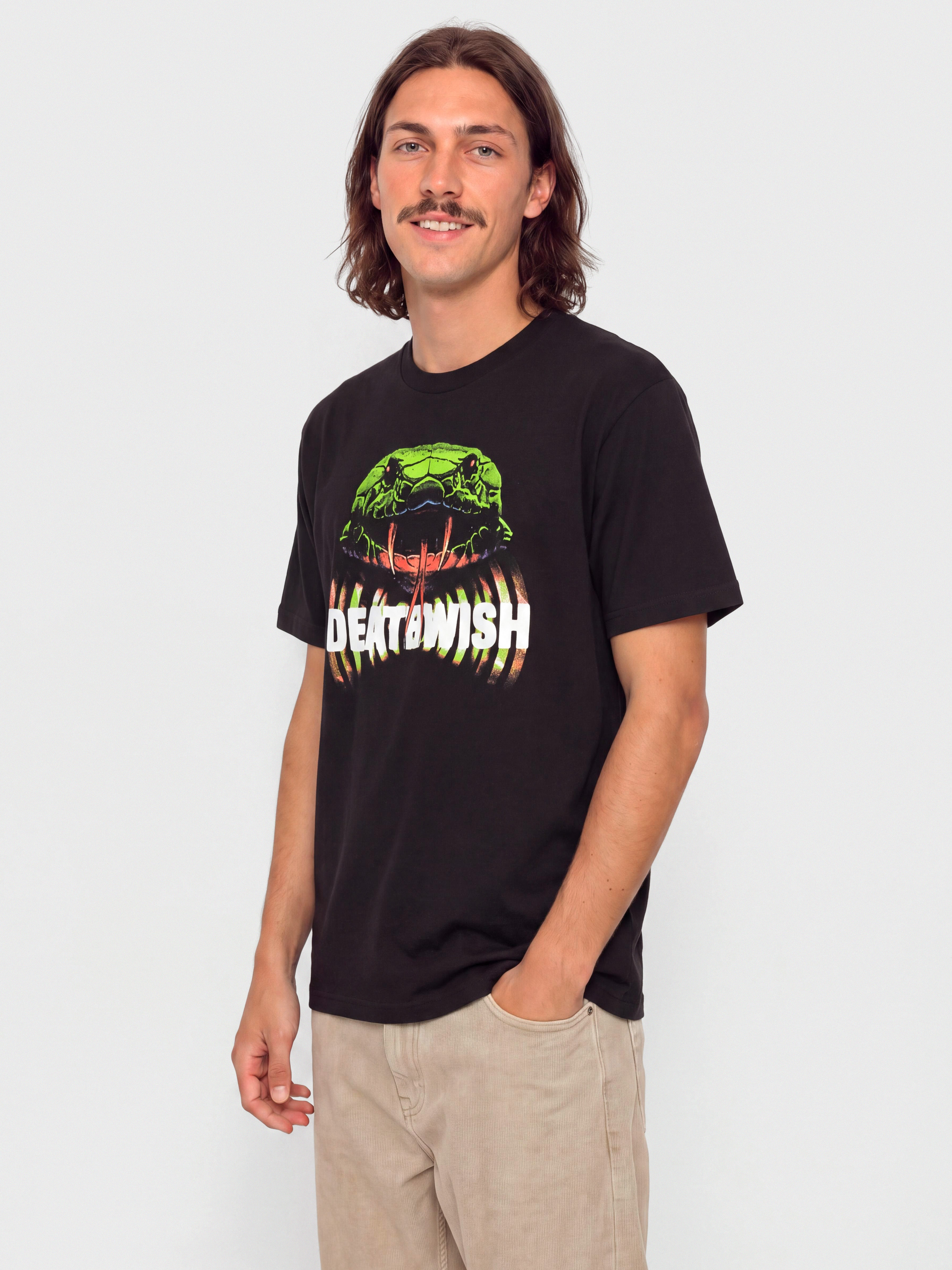 Tricou Deathwish Slither (black)