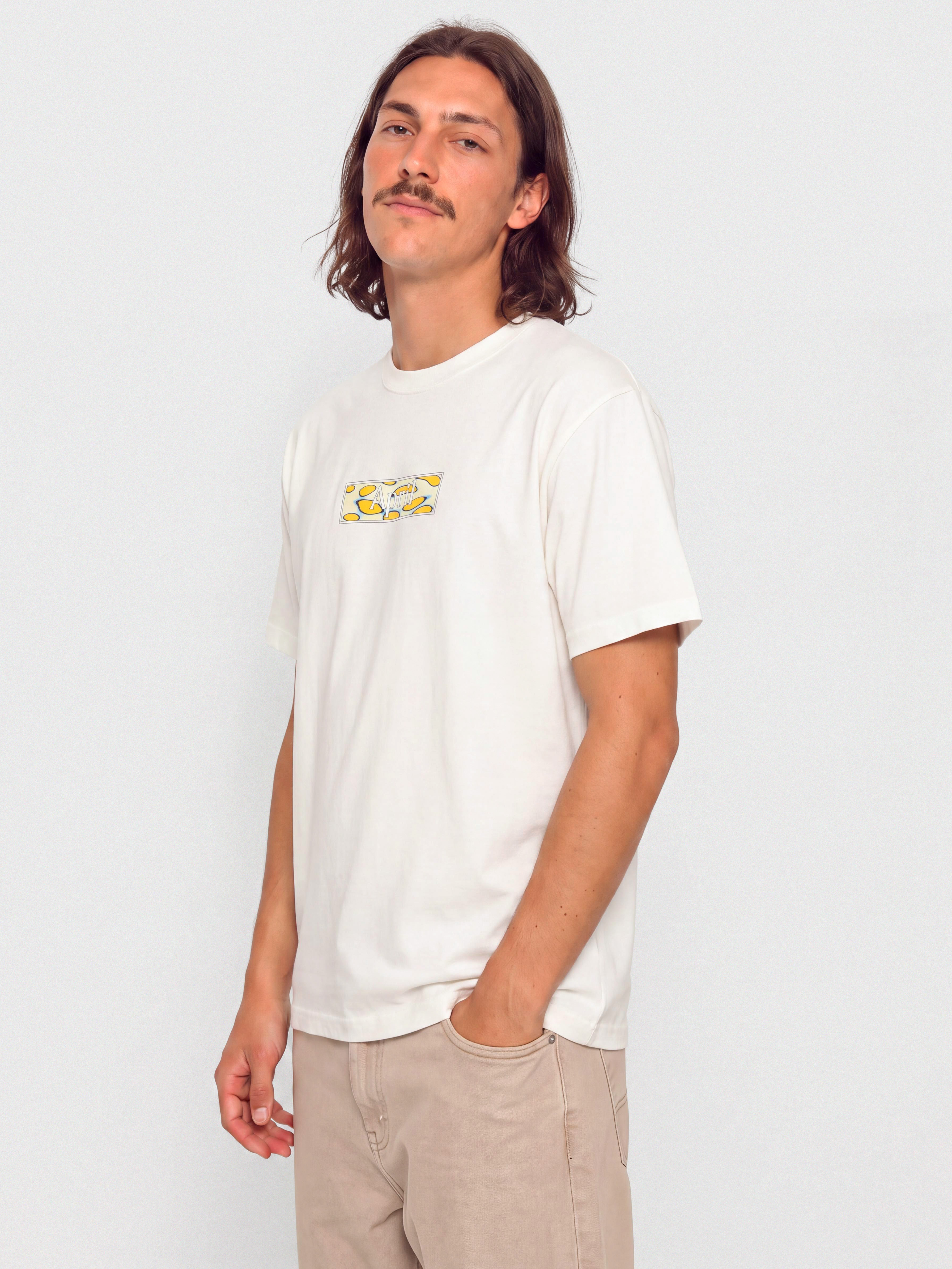 Tricou April Skateboards Cells (white)