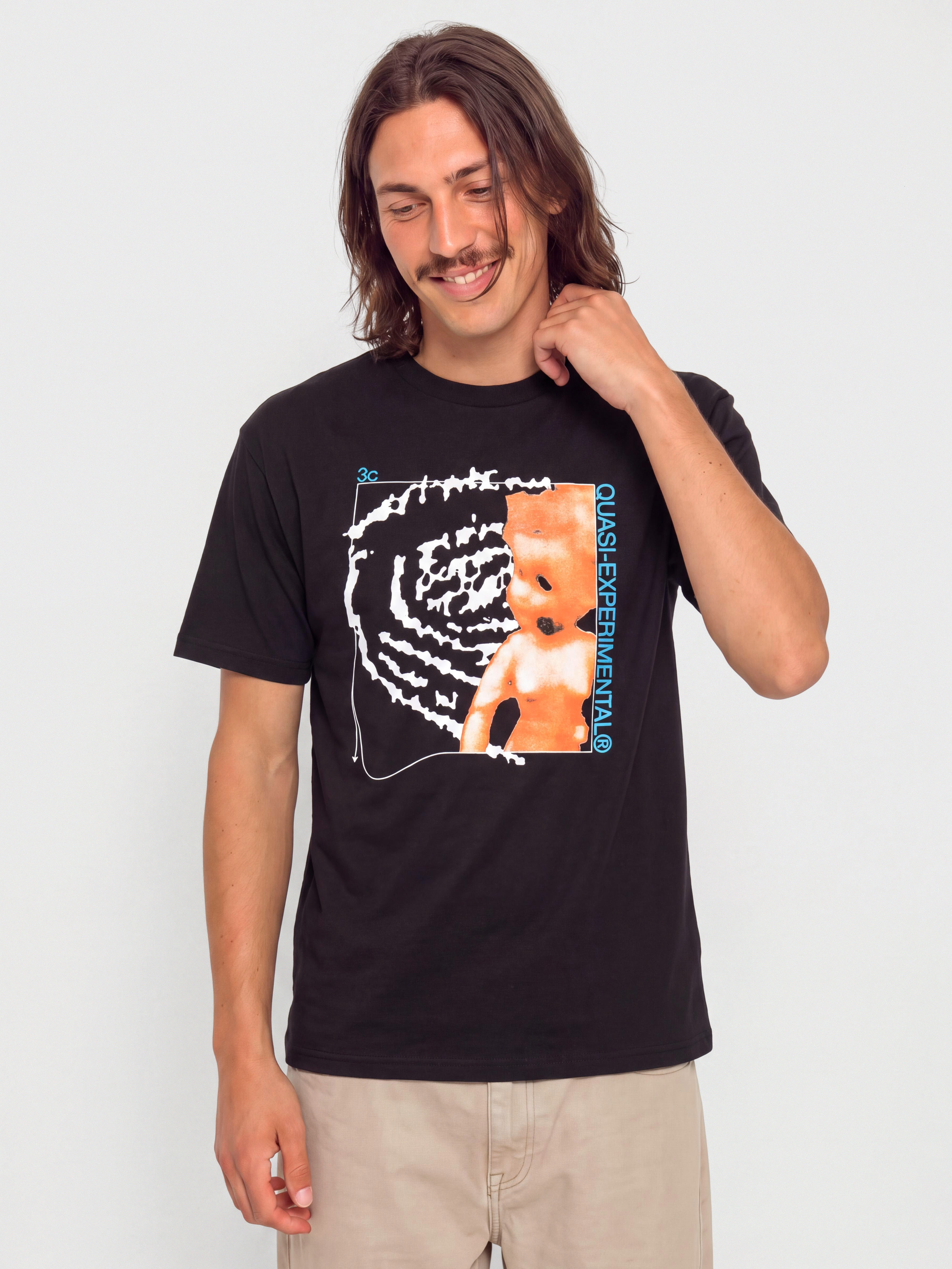 Tricou Quasi Skateboards Doll Face (black)