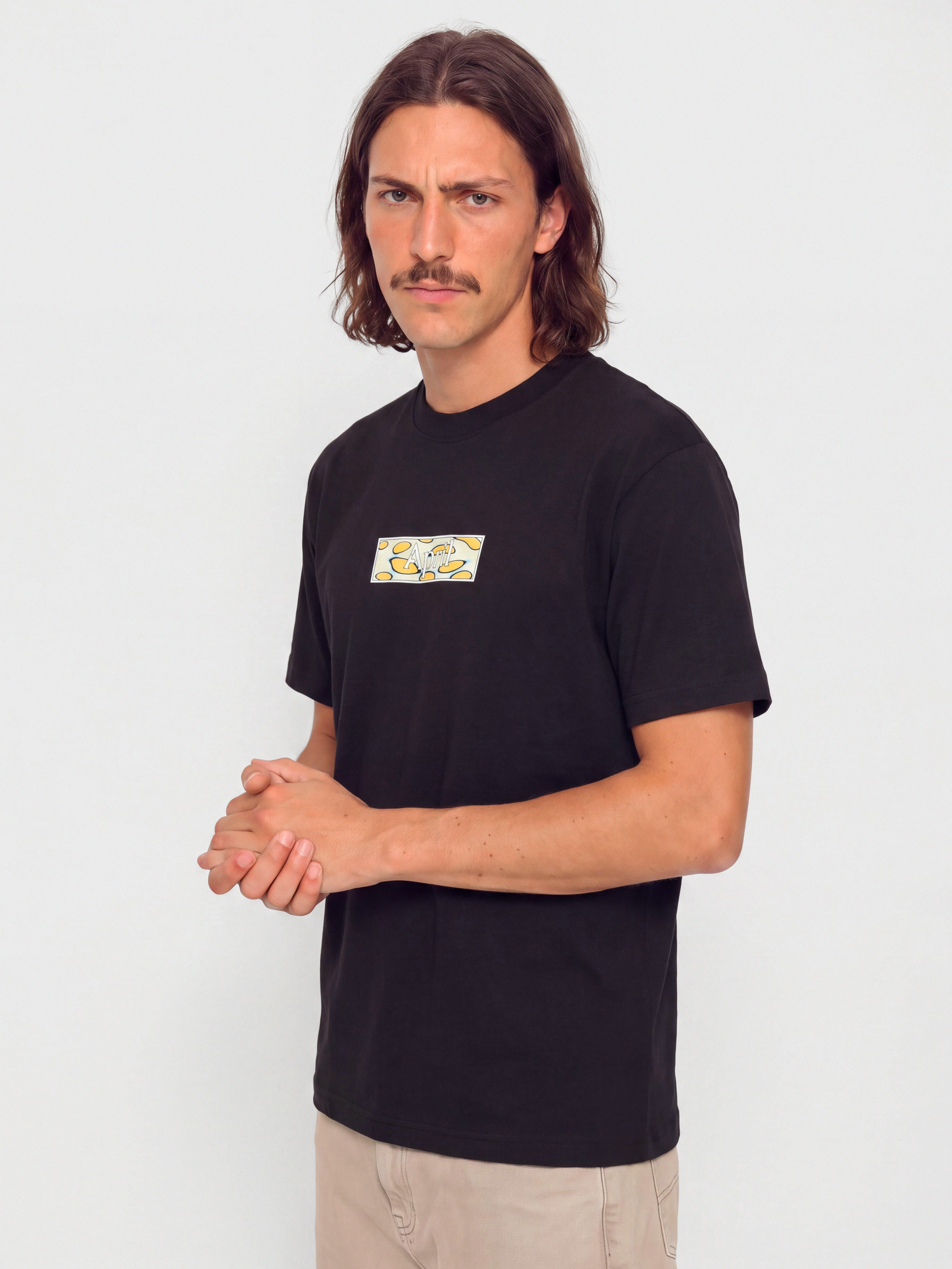 Tricou April Skateboards Cells (black)