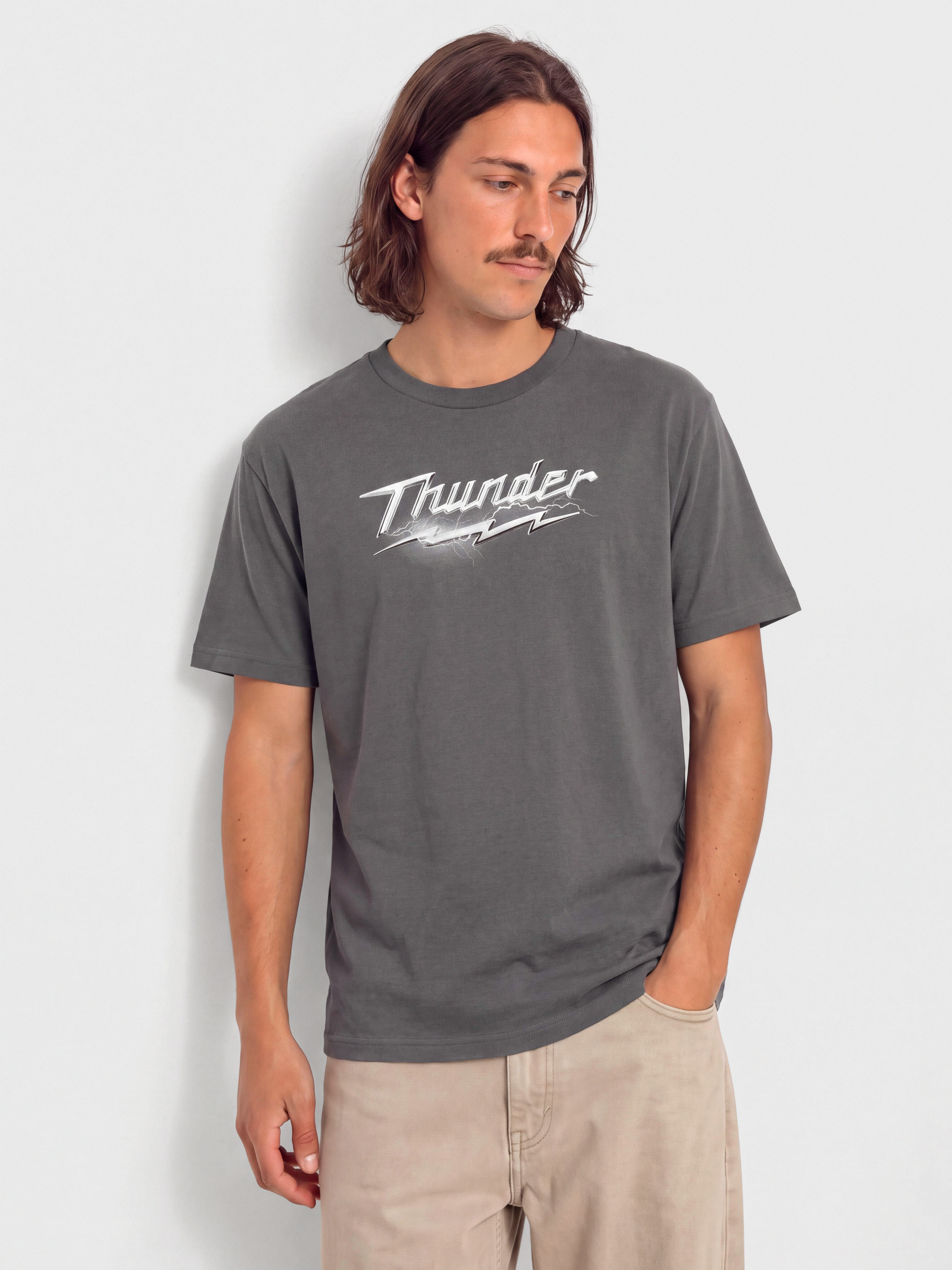 Tricou Thunder Voltage (charcoal)