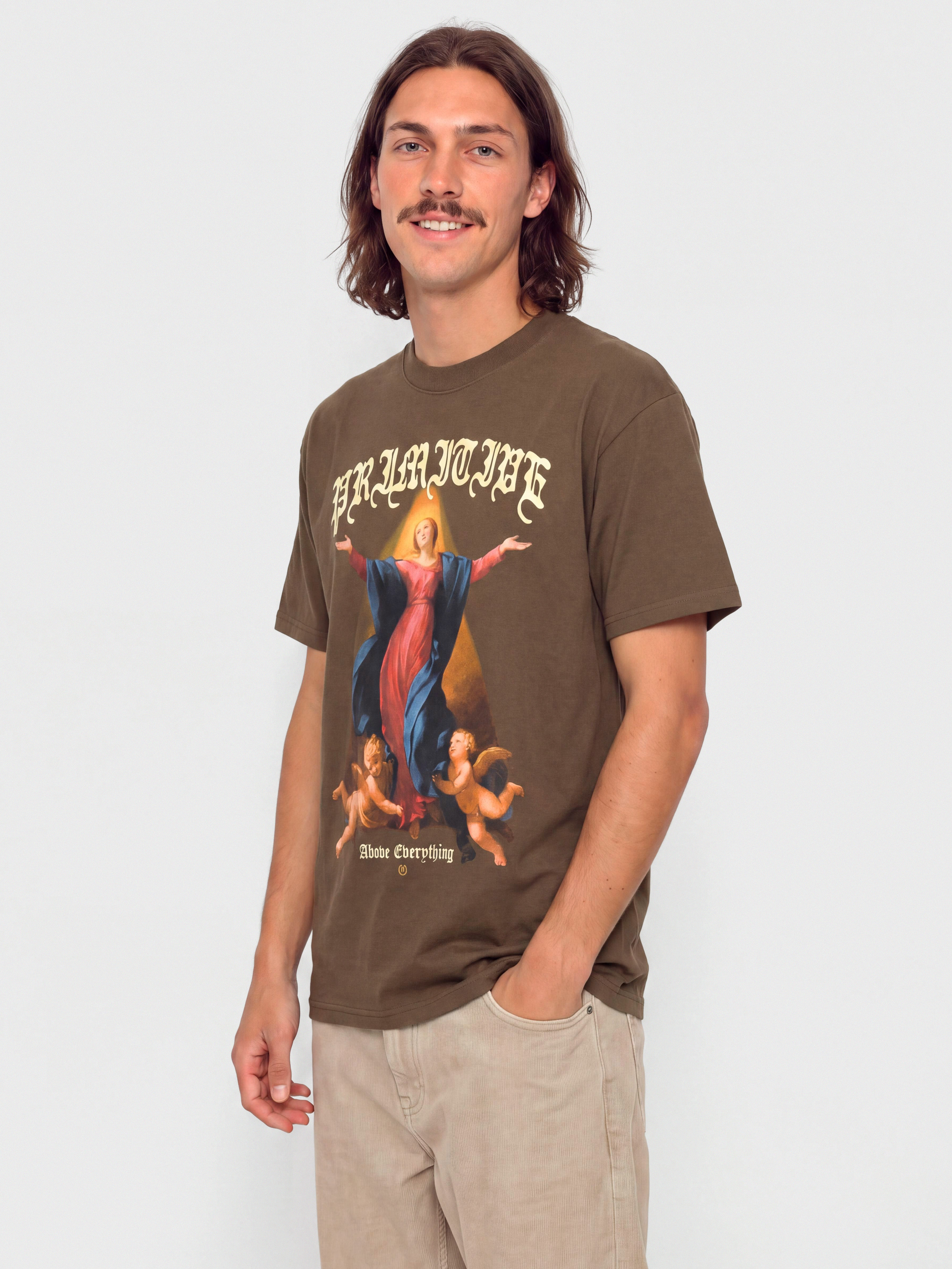 Tricou Primitive Prosper (brown)
