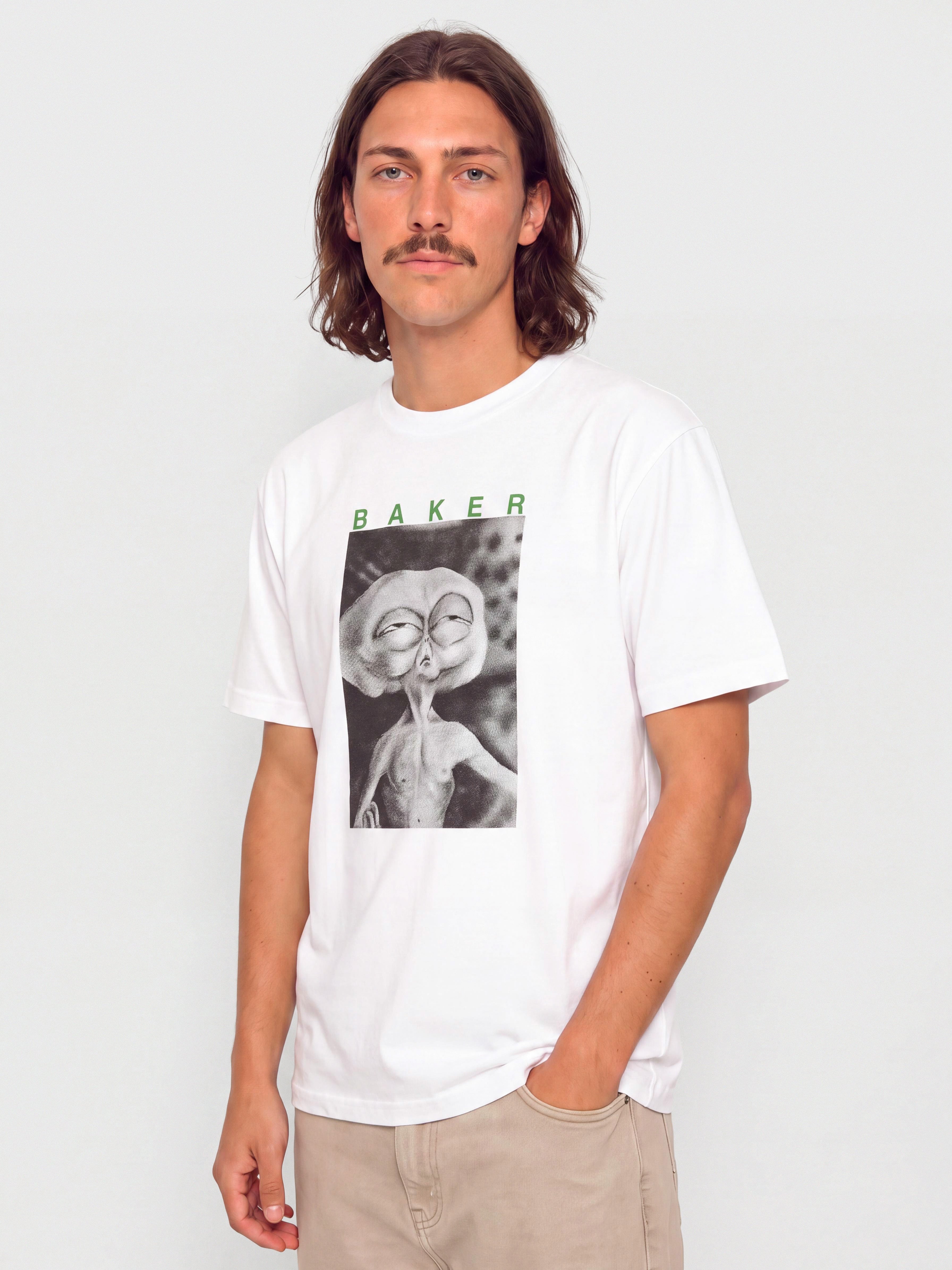 Tricou Baker Block Busters (white)