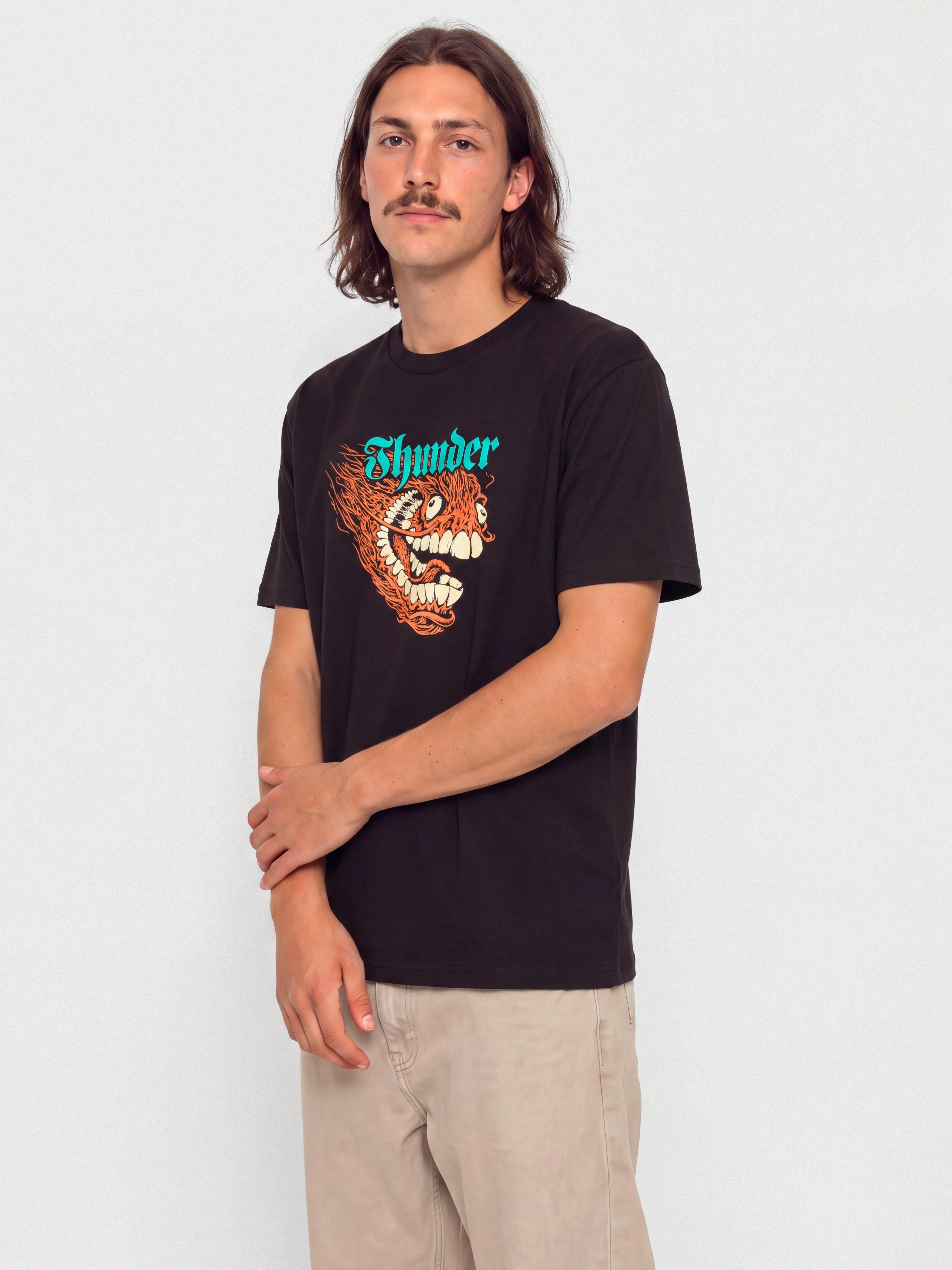 Tricou Thunder Screaming Grimple (black)