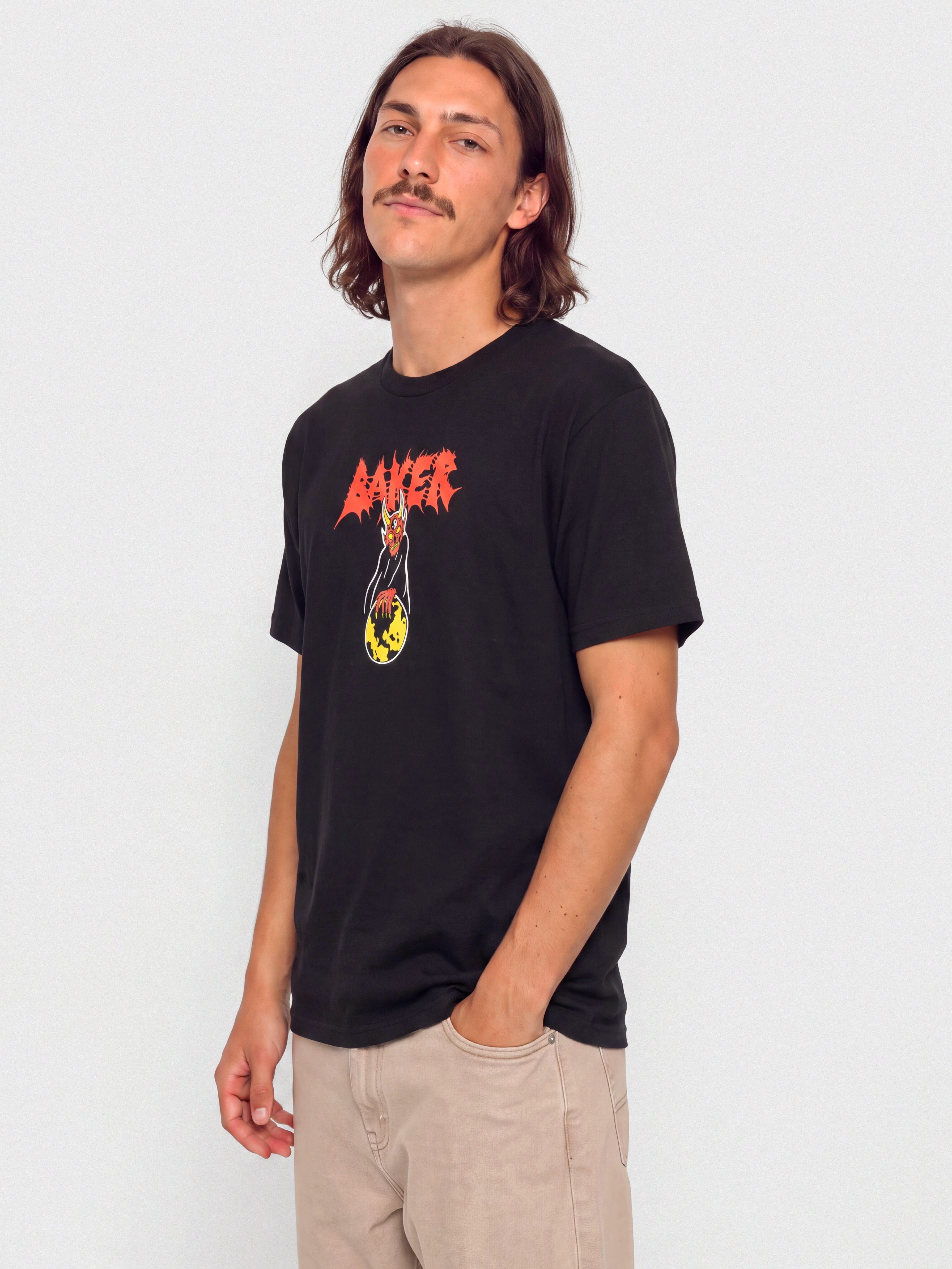 Tricou Baker World Control (black)