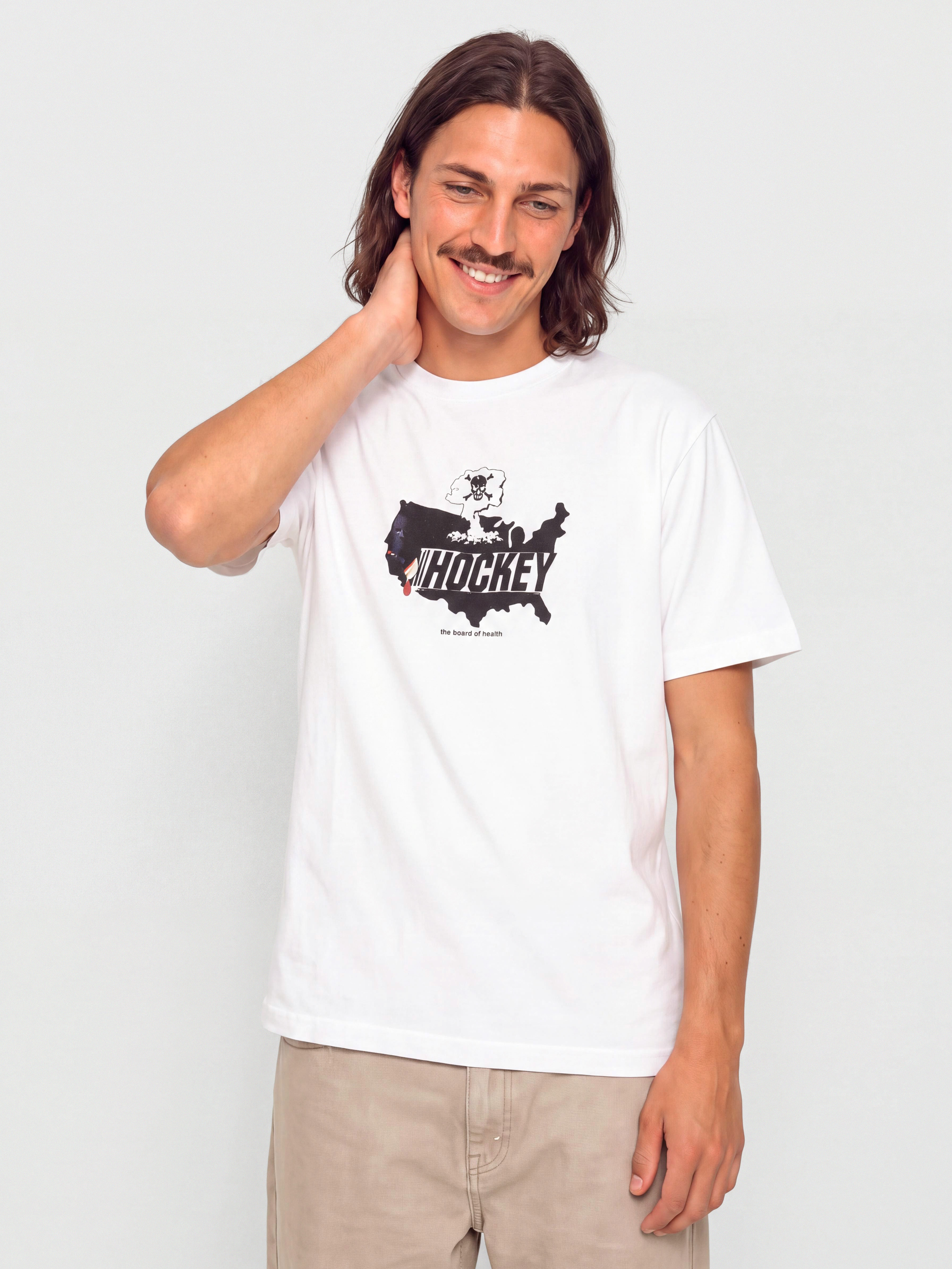 Tricou Hockey Board of Health (white)