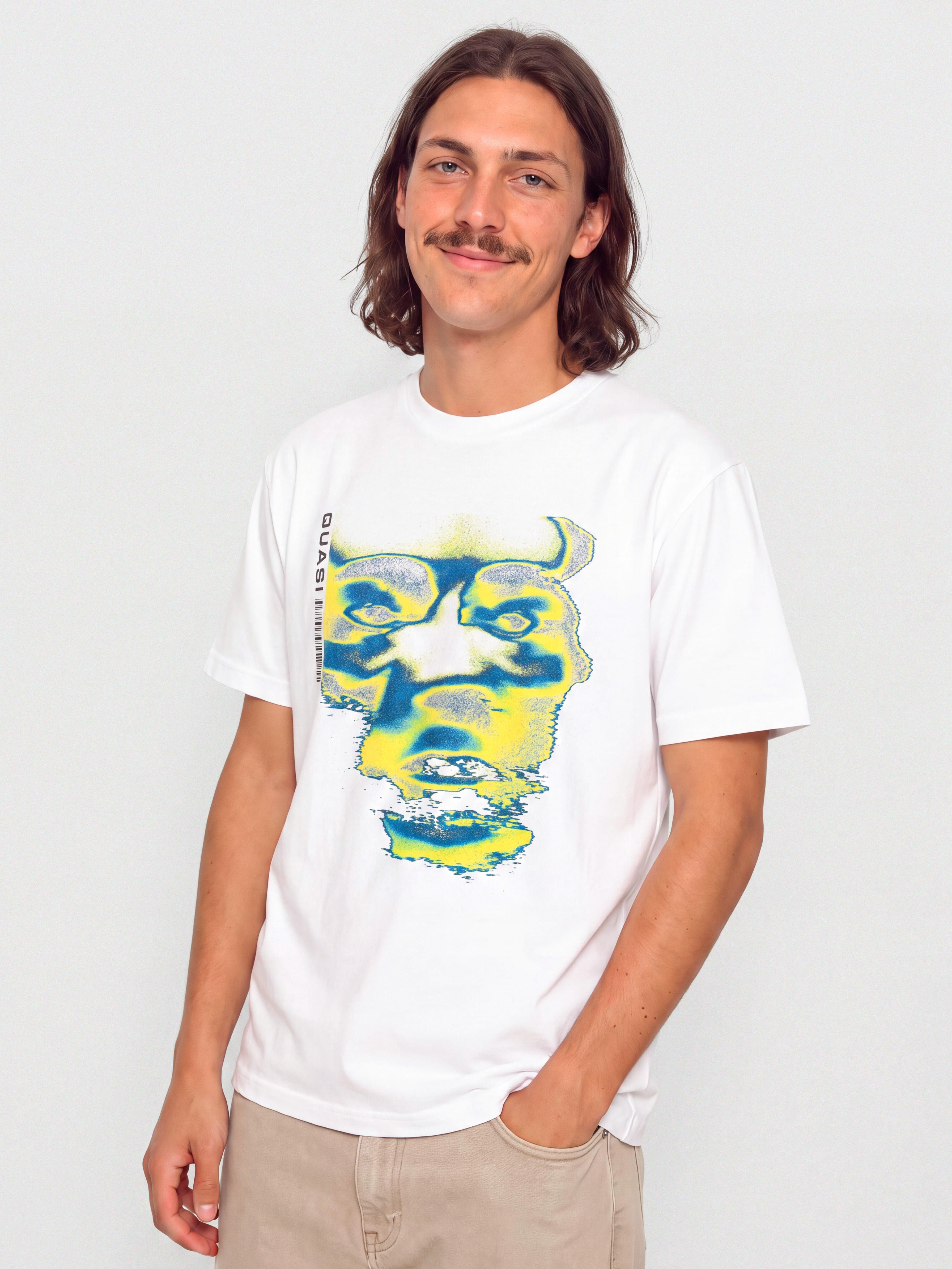 Tricou Quasi Skateboards UPC (white)
