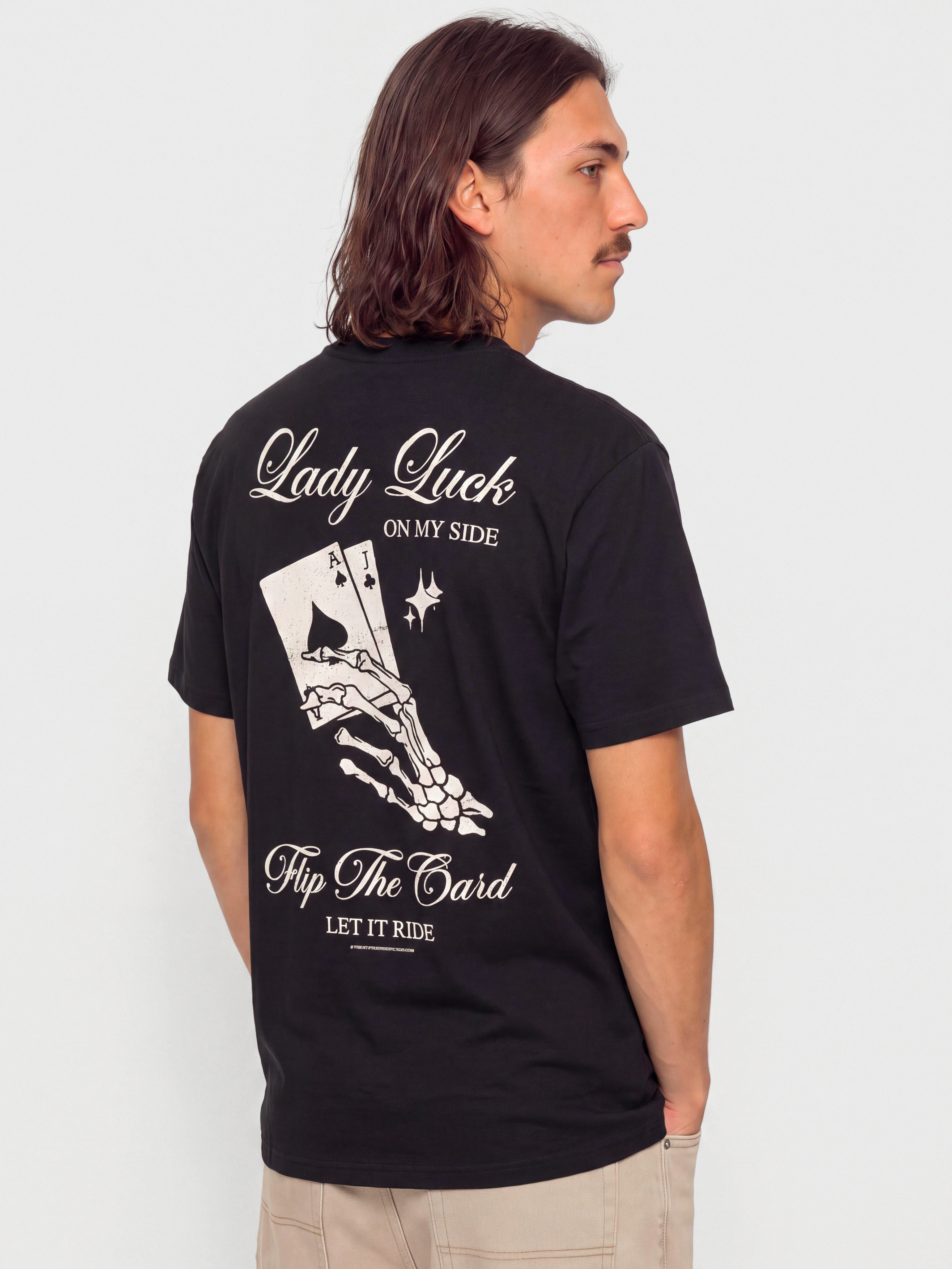 Tricou Primitive Lady Luck (black)