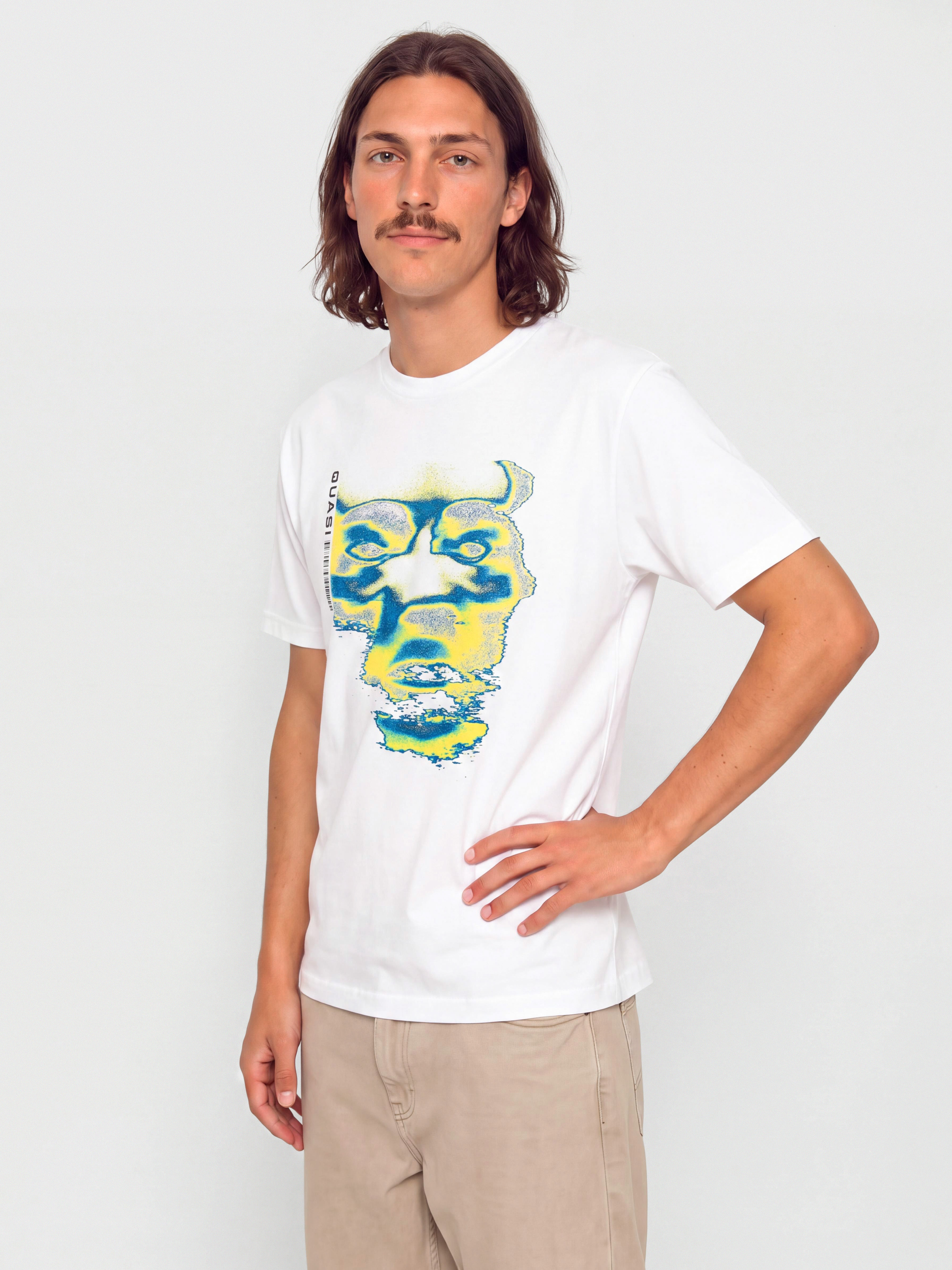 Tricou Quasi Skateboards UPC (white)