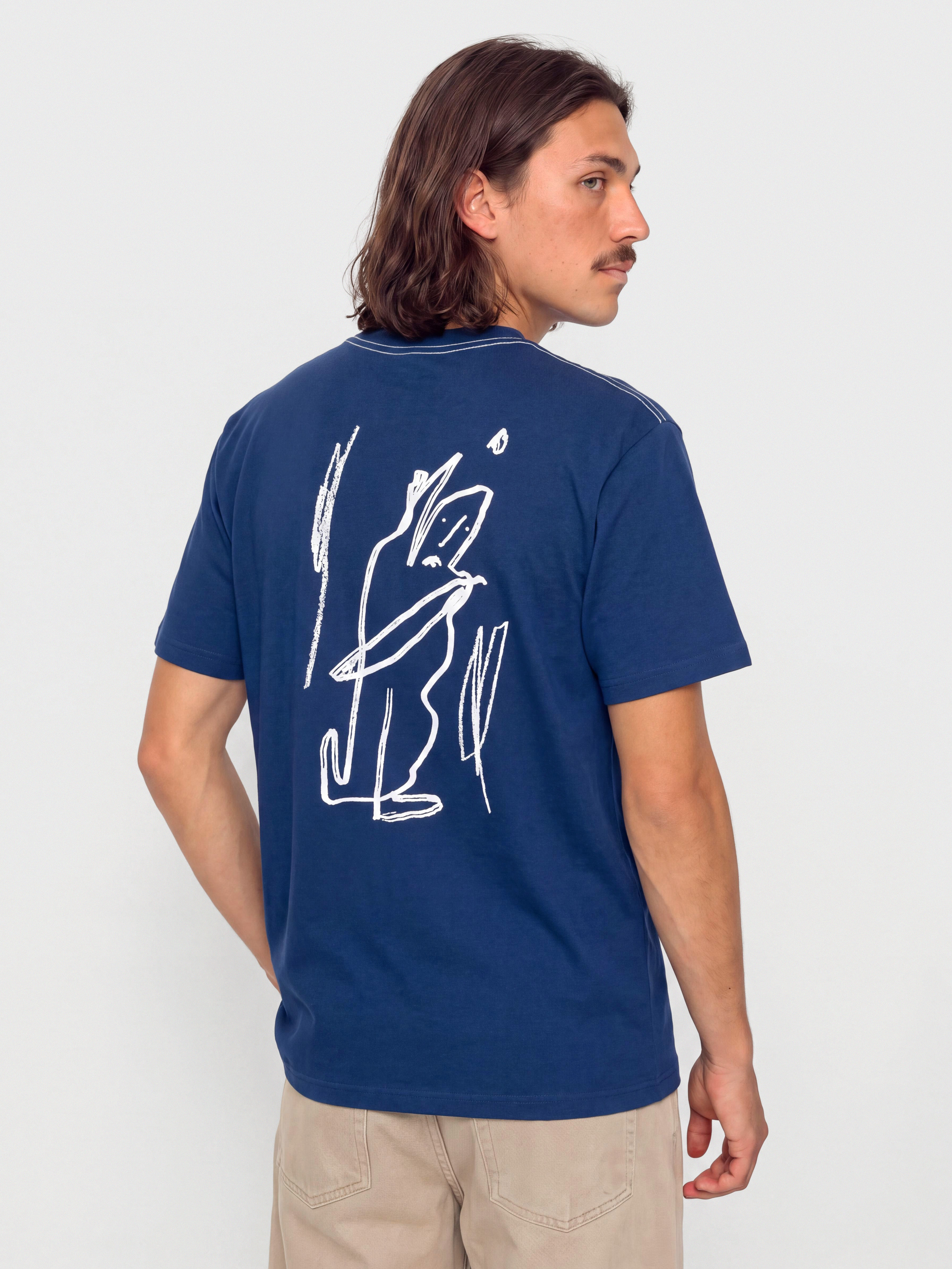 Tricou Polar Skate Contrast Doodle