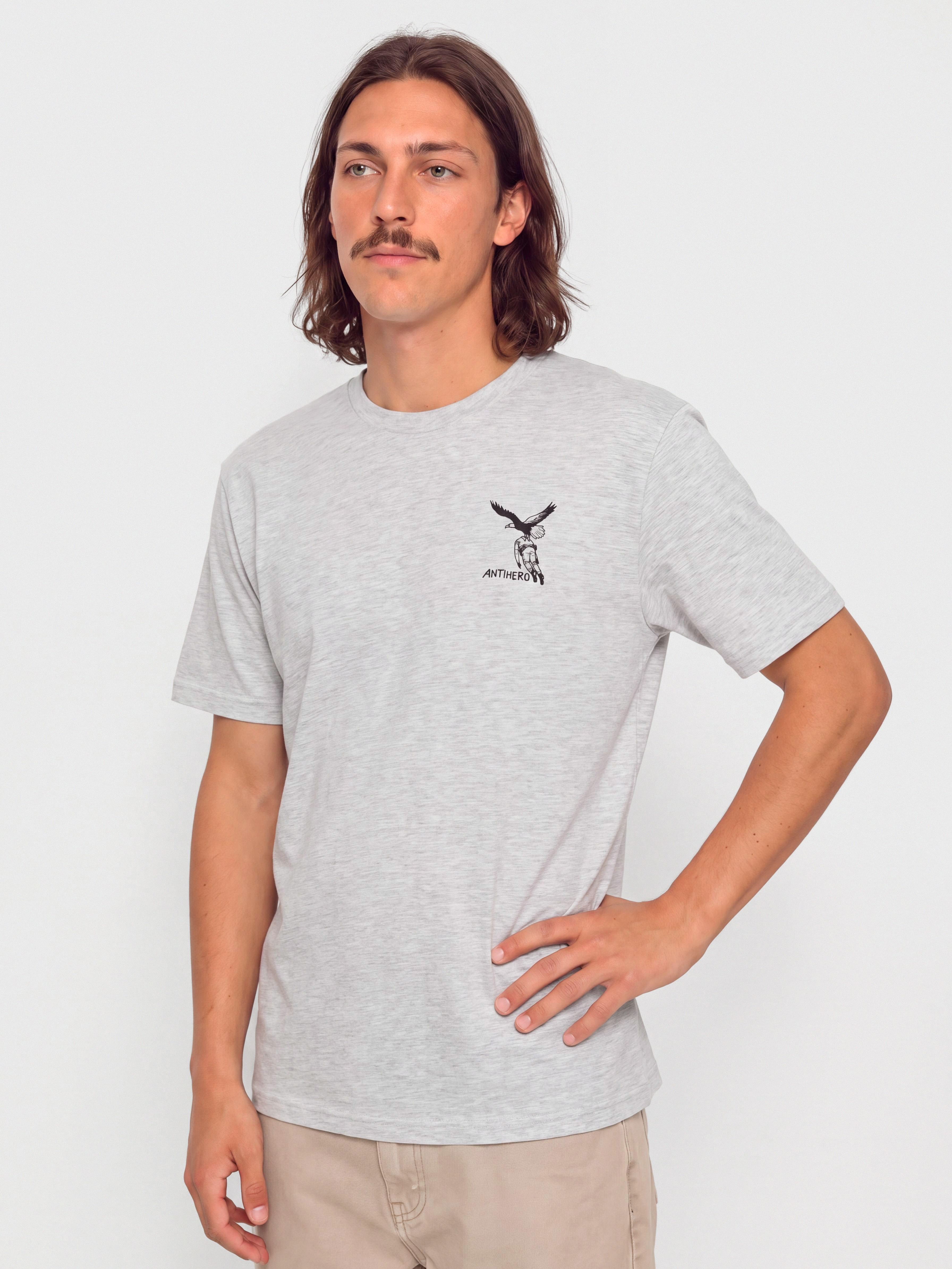 Tricou Antihero Liberdad (ash grey)